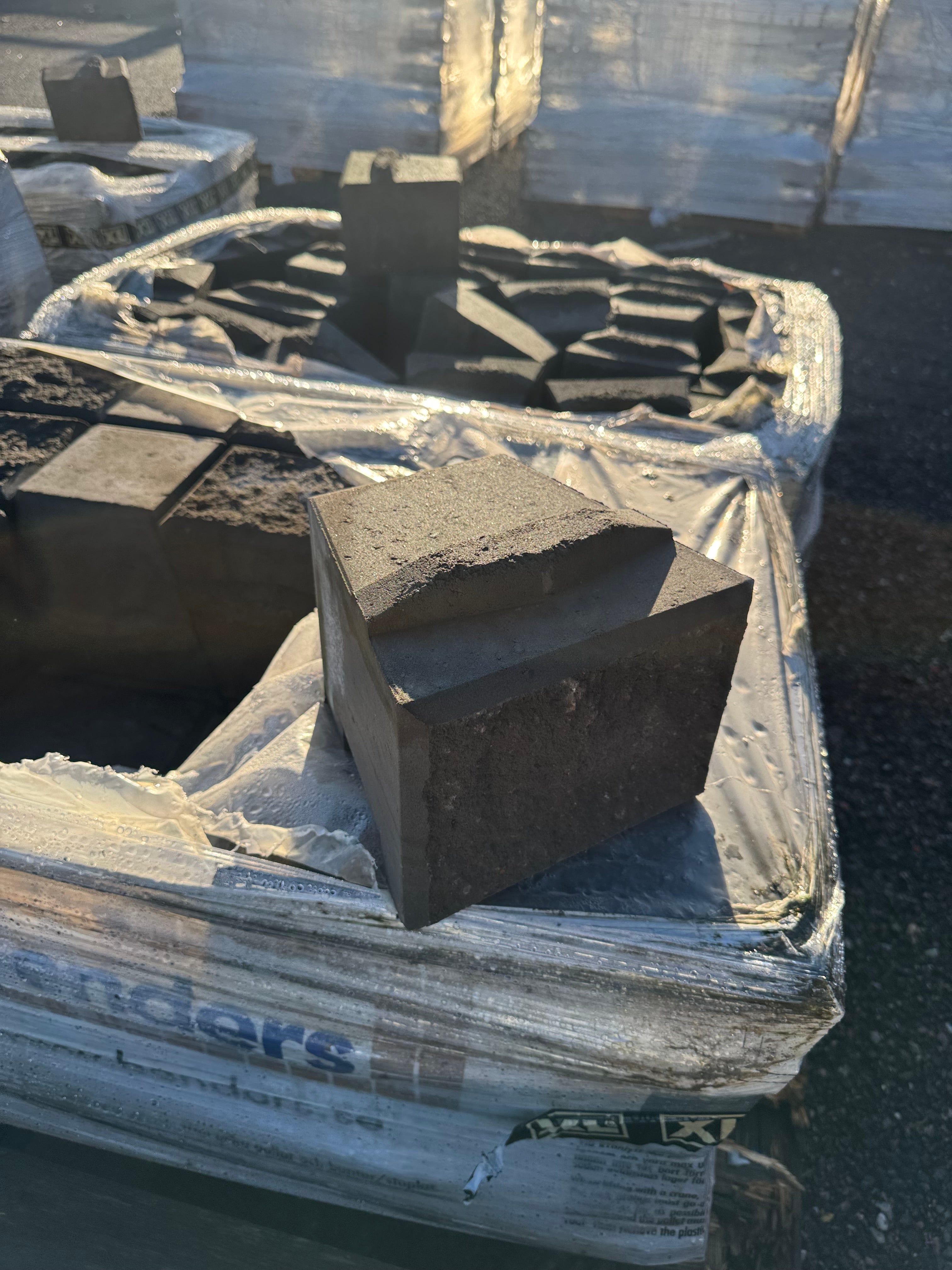 Parti Sten olika varianter – Grafit (7 pall)