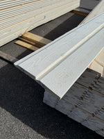 Enkelfas Halvspont 22x120mm, 3.60m Grundmålad Vit (Säljs per bunt/5st)