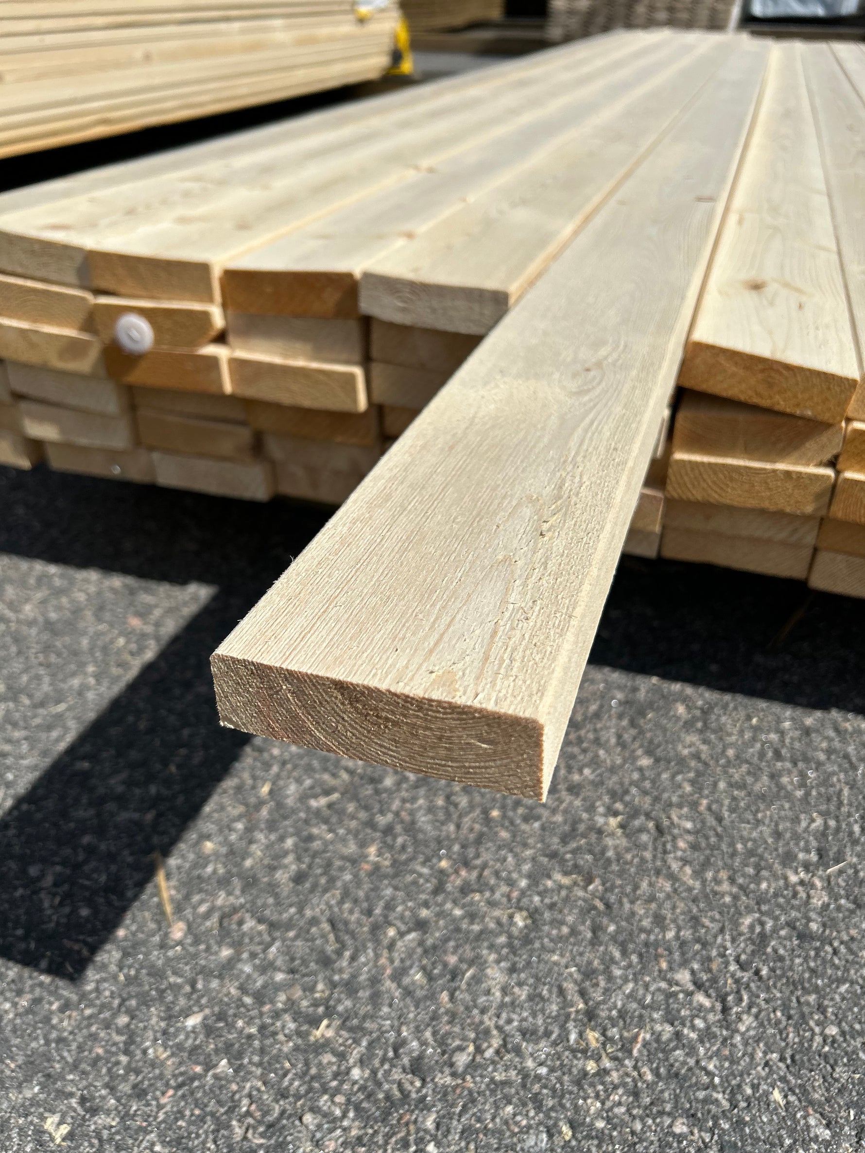 Paket Finsågade Brädor 28x95mm 3.60m 62st Obehandlade
