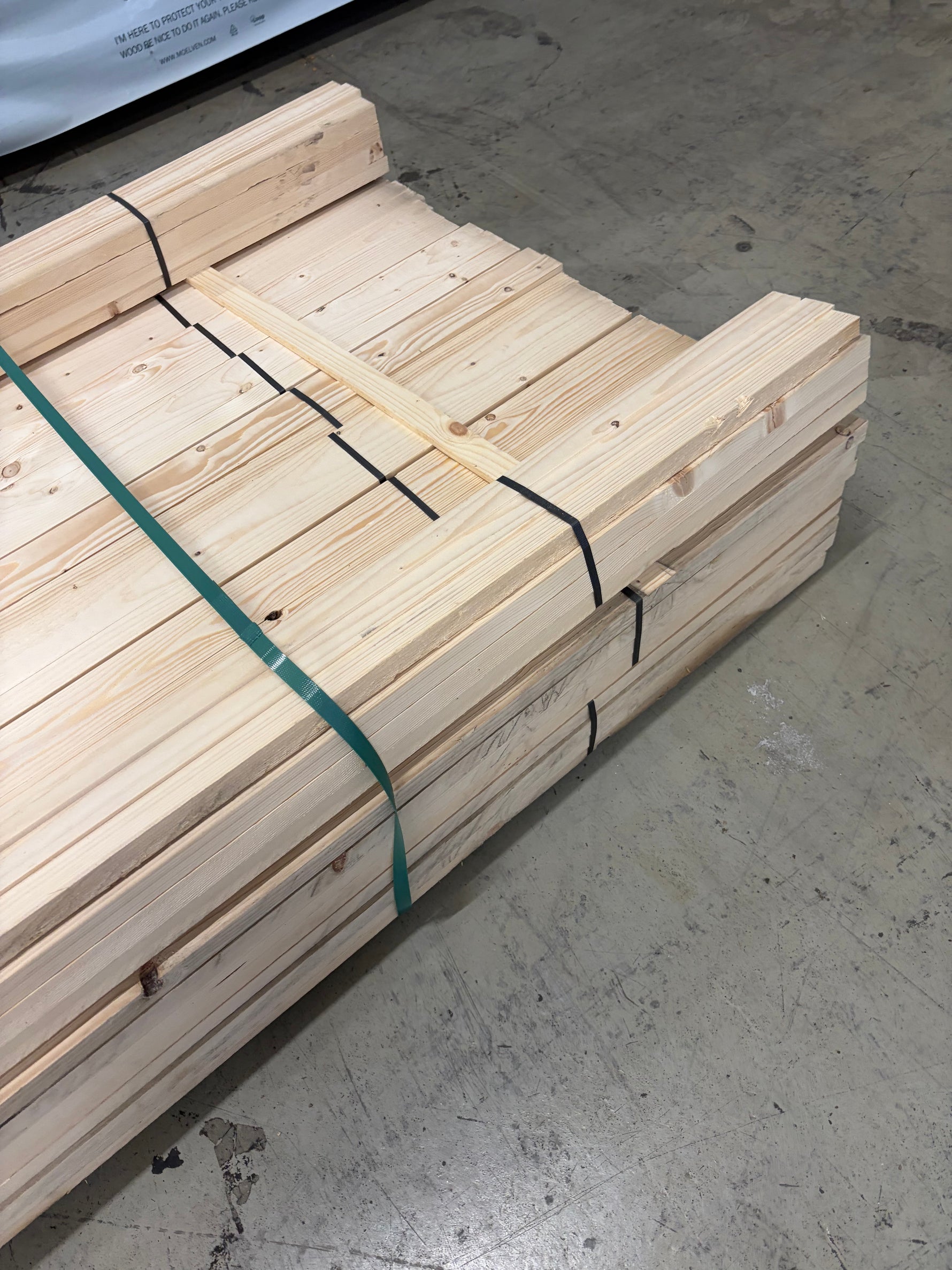 Paket Obehandlad Läkt 25x36mm, 3,9 m – 240 st