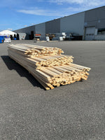 Parti Finsågade Brädor 22x70 mm – 3,60–4,80 m (Andra sortering)
