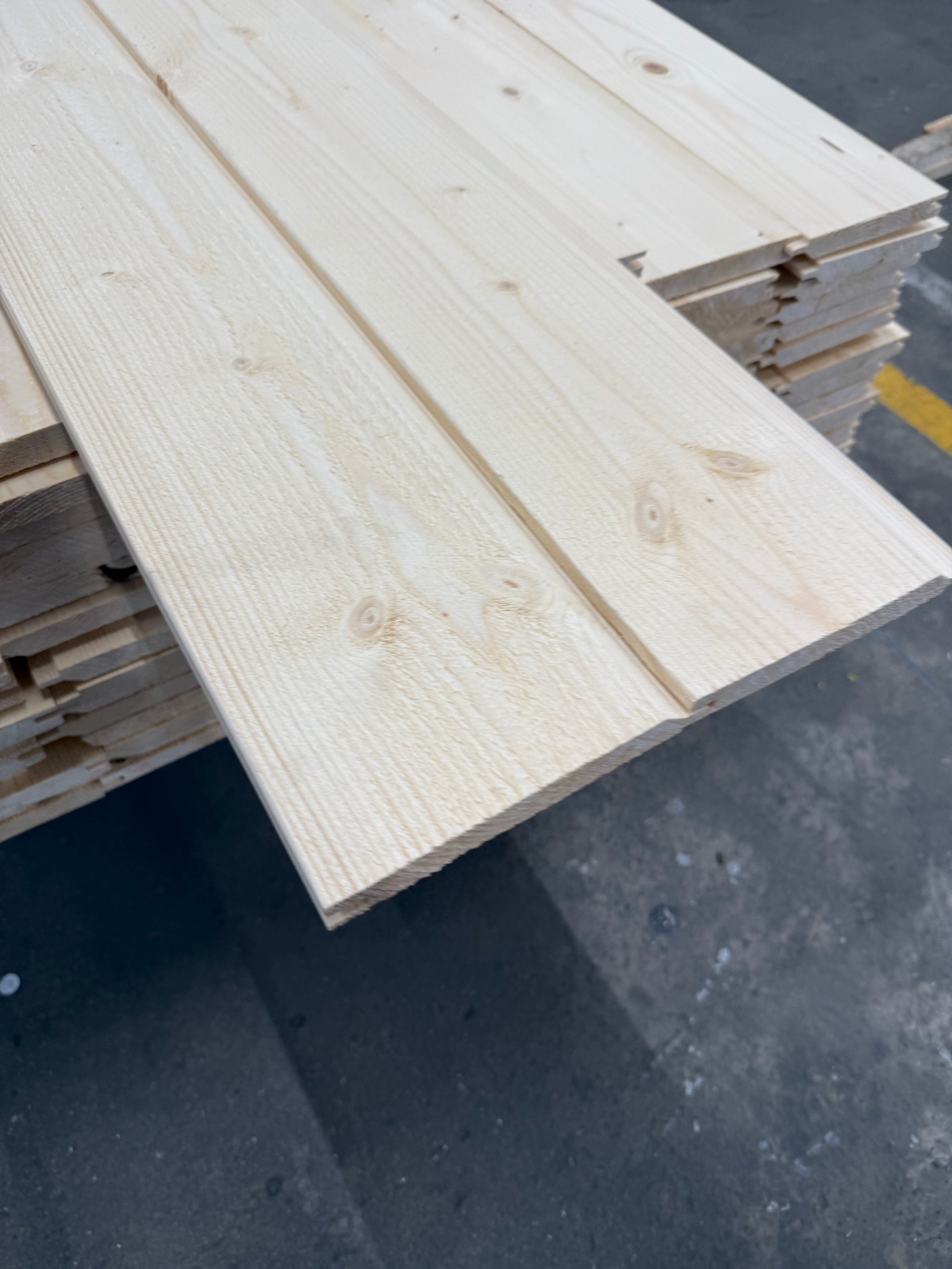 Paket Spontpanel 21x170mm 4.80m 90st (Obehandlad) - Spirec