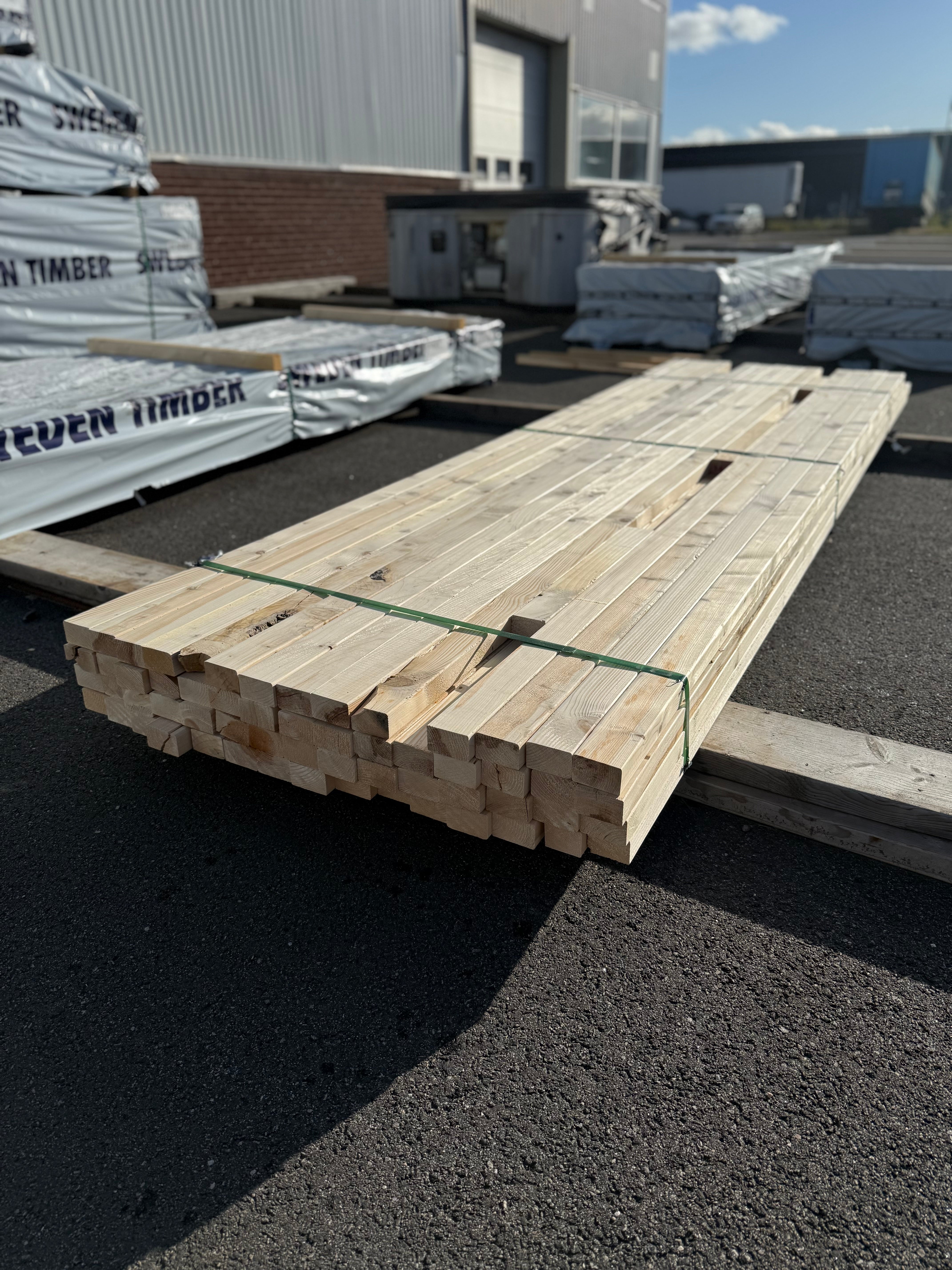 Paket Reglar 45x70 – 58 st (3,30–3,90 m, furu)