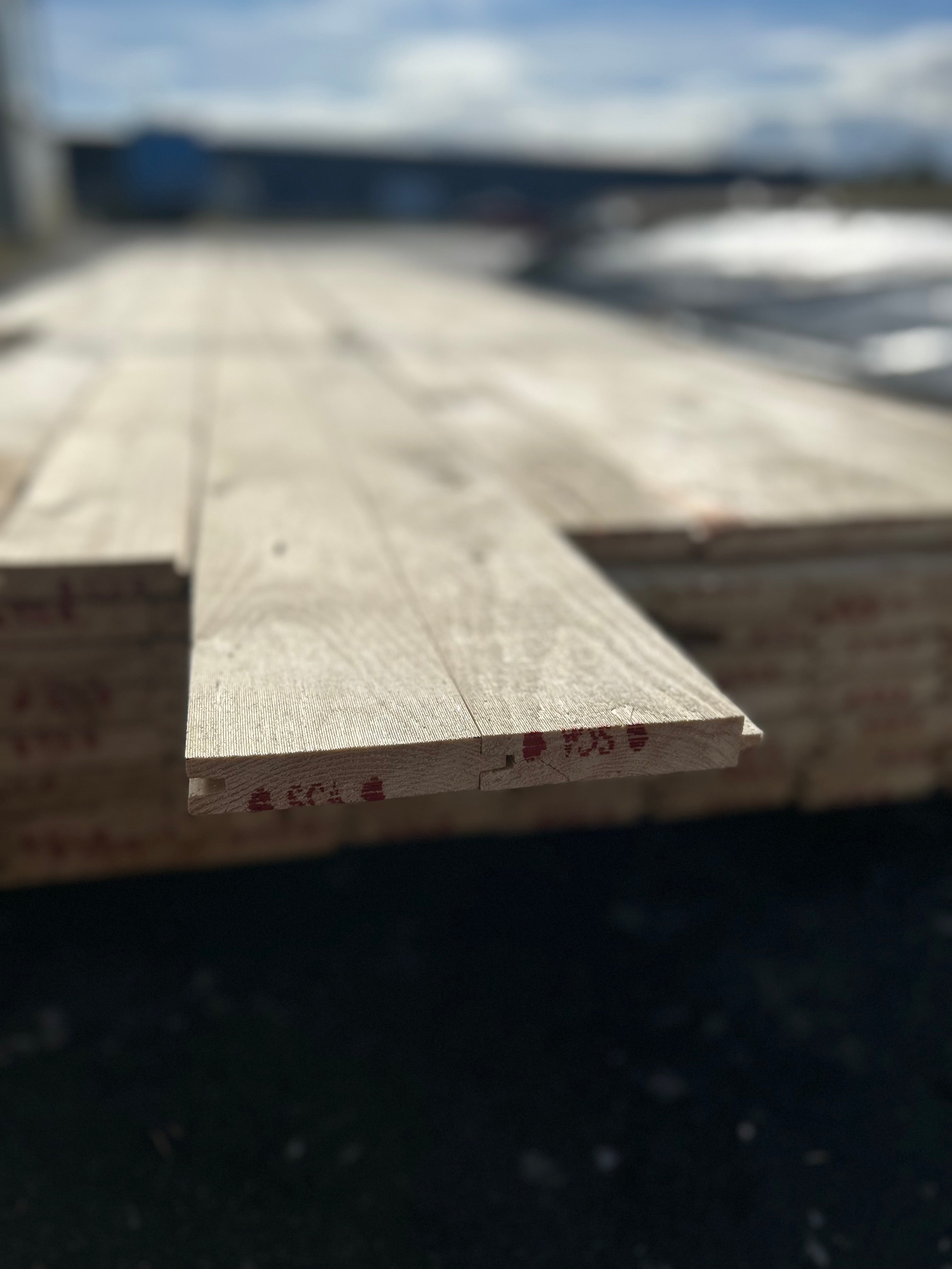 Paket Råspont 22x120mm 87st 4.20m – Andra sortering