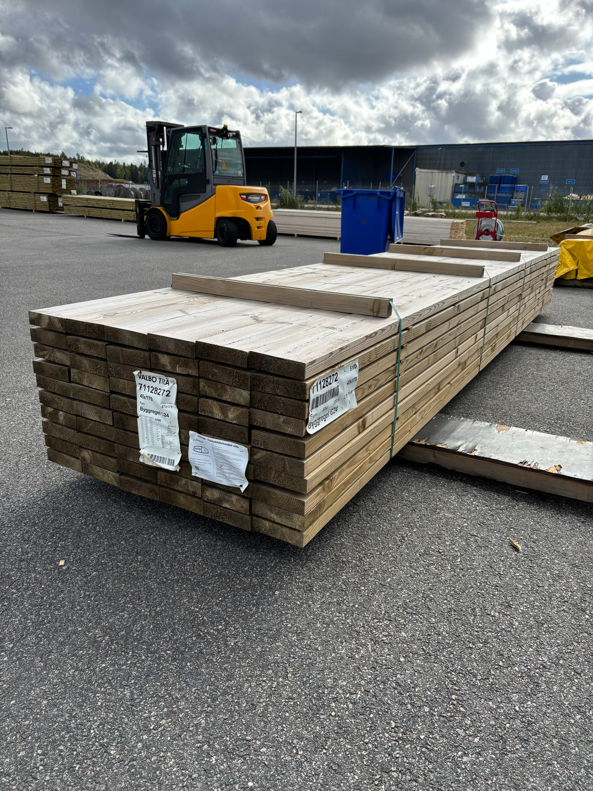 Paket Tryckimpregnerade Reglar 45x170mm, 60st 5,10m (NTR-A9 c24