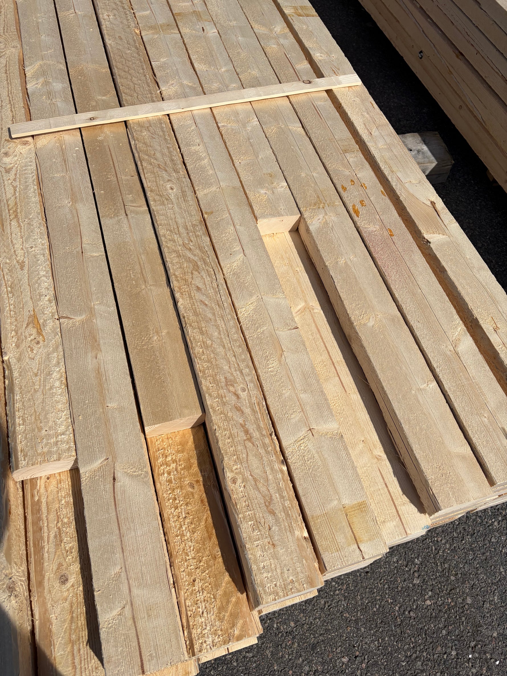 Paket Ohyvlade Reglar 45x90mm, 96st (4,2–4,8m) - Spirec