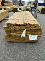 Paket Tryckimpregnerad Ytterpanel Enkelfas Halvspont 22x145mm – 118st