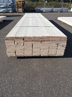 Paket Finsågad ytterpanel 22×145 mm 4,50 m – Vit Grundmålad, 126 st
