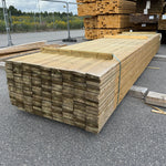 Paket Tryckimpregnerad Rillad Trall 28×120 mm, 153 st 4,80 m