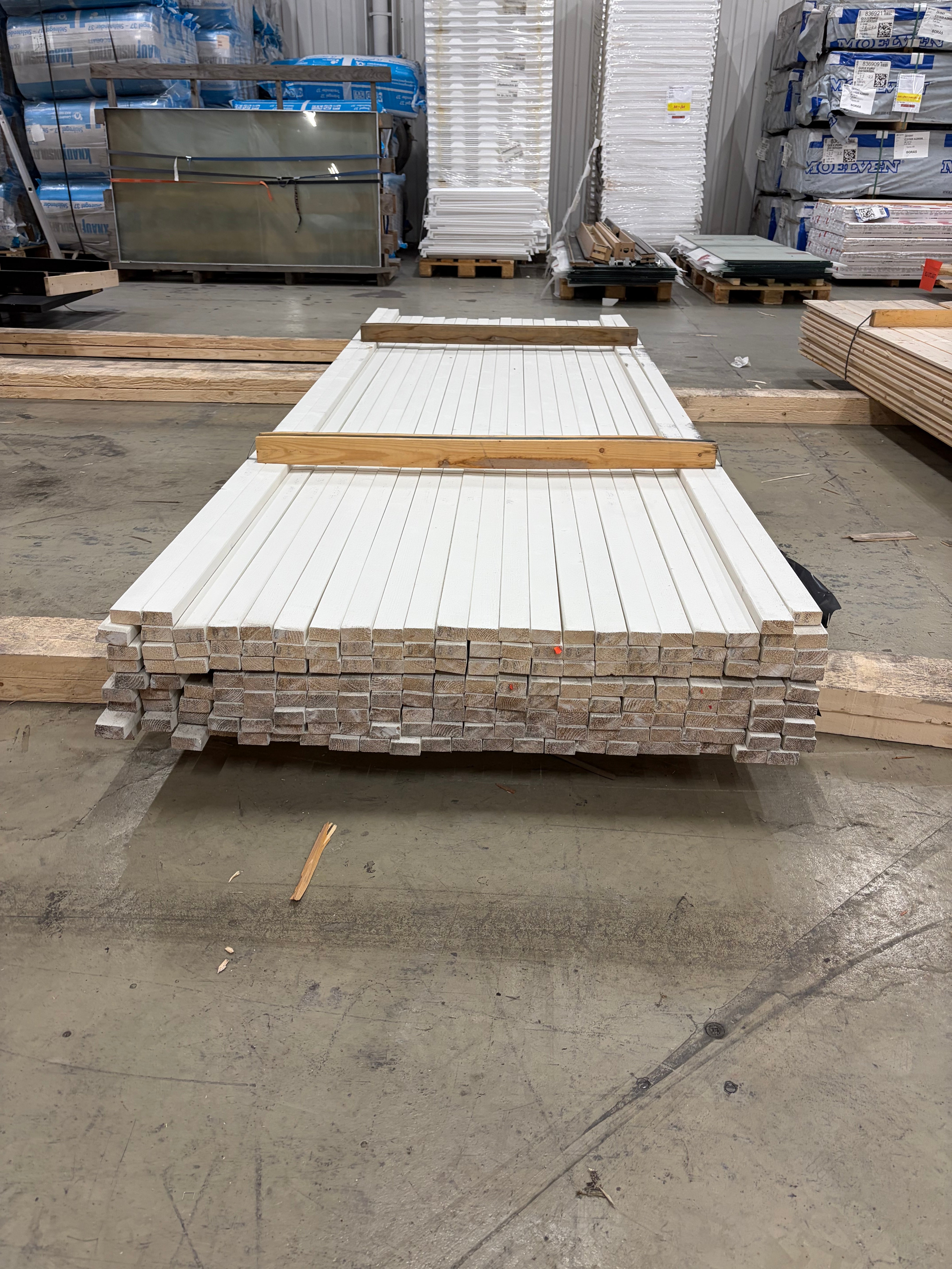 Paket Finsågad Panel 22×45 – 180 st (3.0 m) Mellanstruken