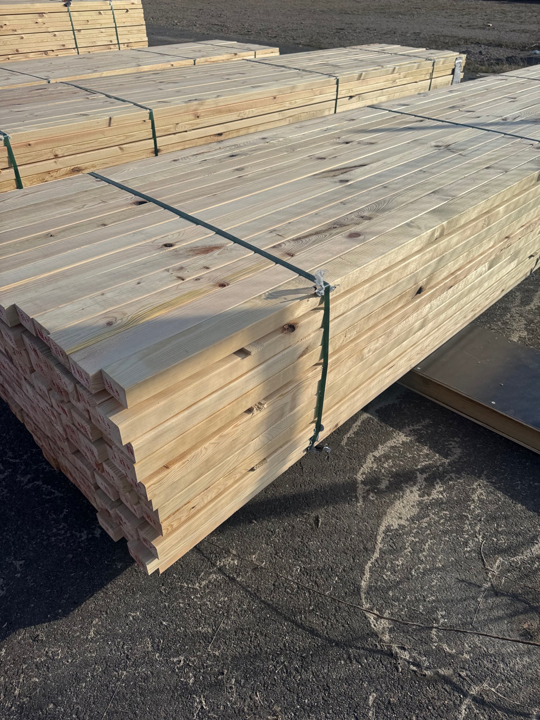 Paket Reglar 48x73 mm – 154 st (5,40 m, furu)