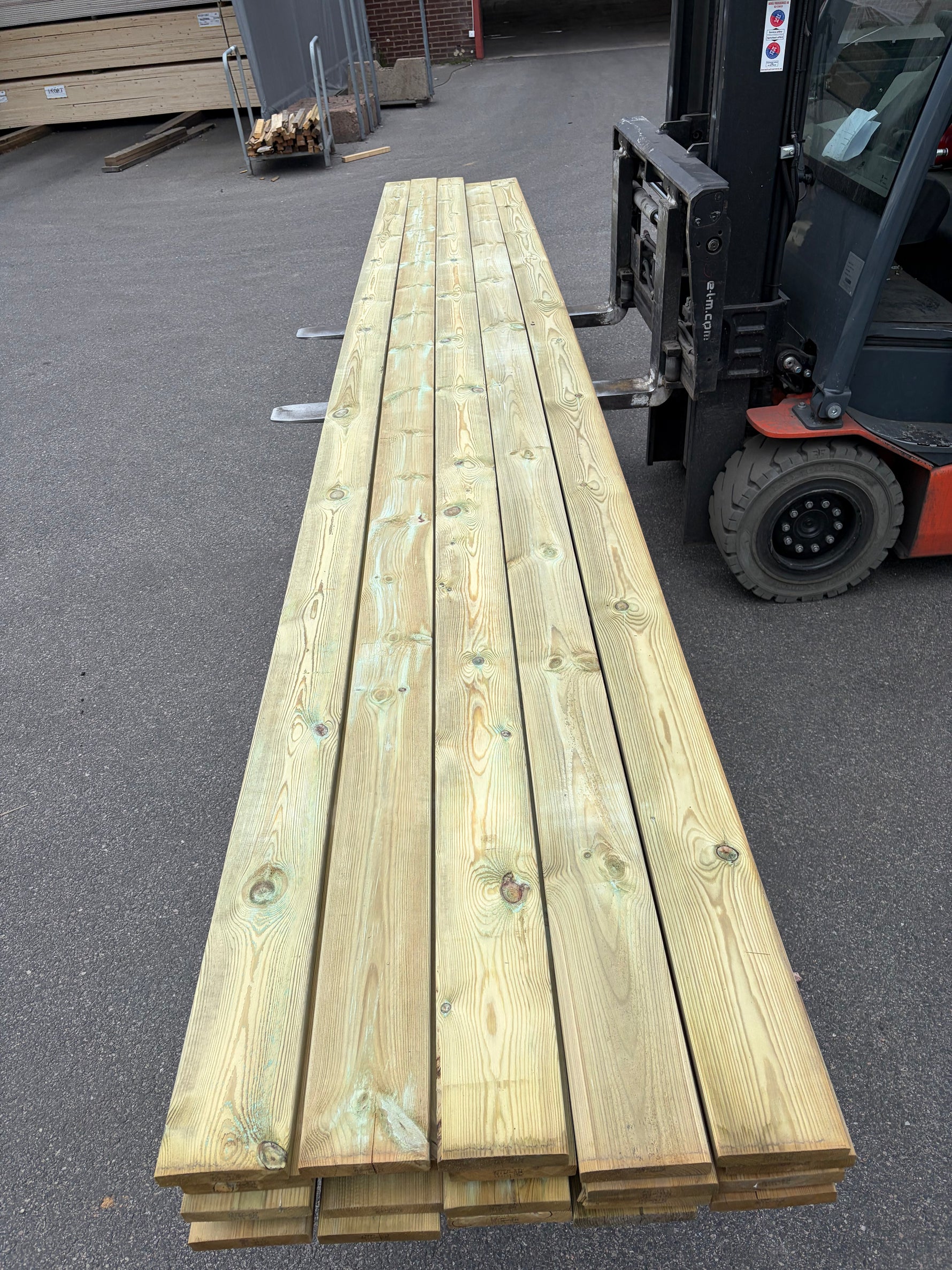 Paket Tryckimpregnerad Trall 28x145mm, 20st 5.40 m (NTR-AB)
