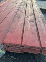 Paket Ytterpanel Falsad Enkelfas 21x147 mm – 46 st (5,10 m, Brandröd) - Spirec
