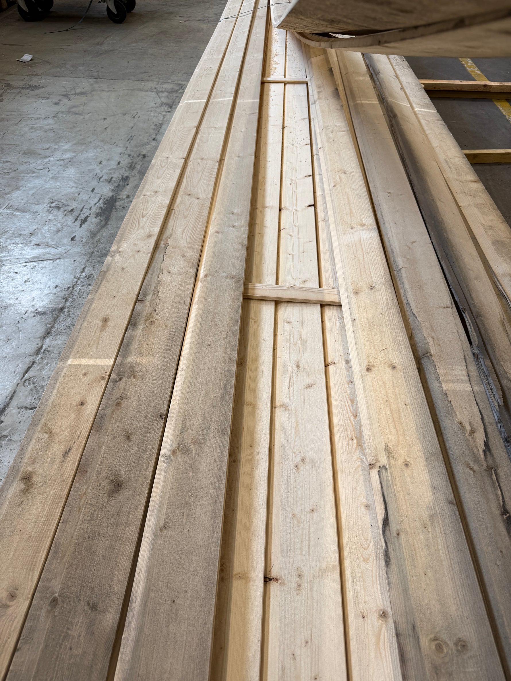Paket Enkelfasspont 22x120mm 5.40m 153st- Obehandlade Väderbitet