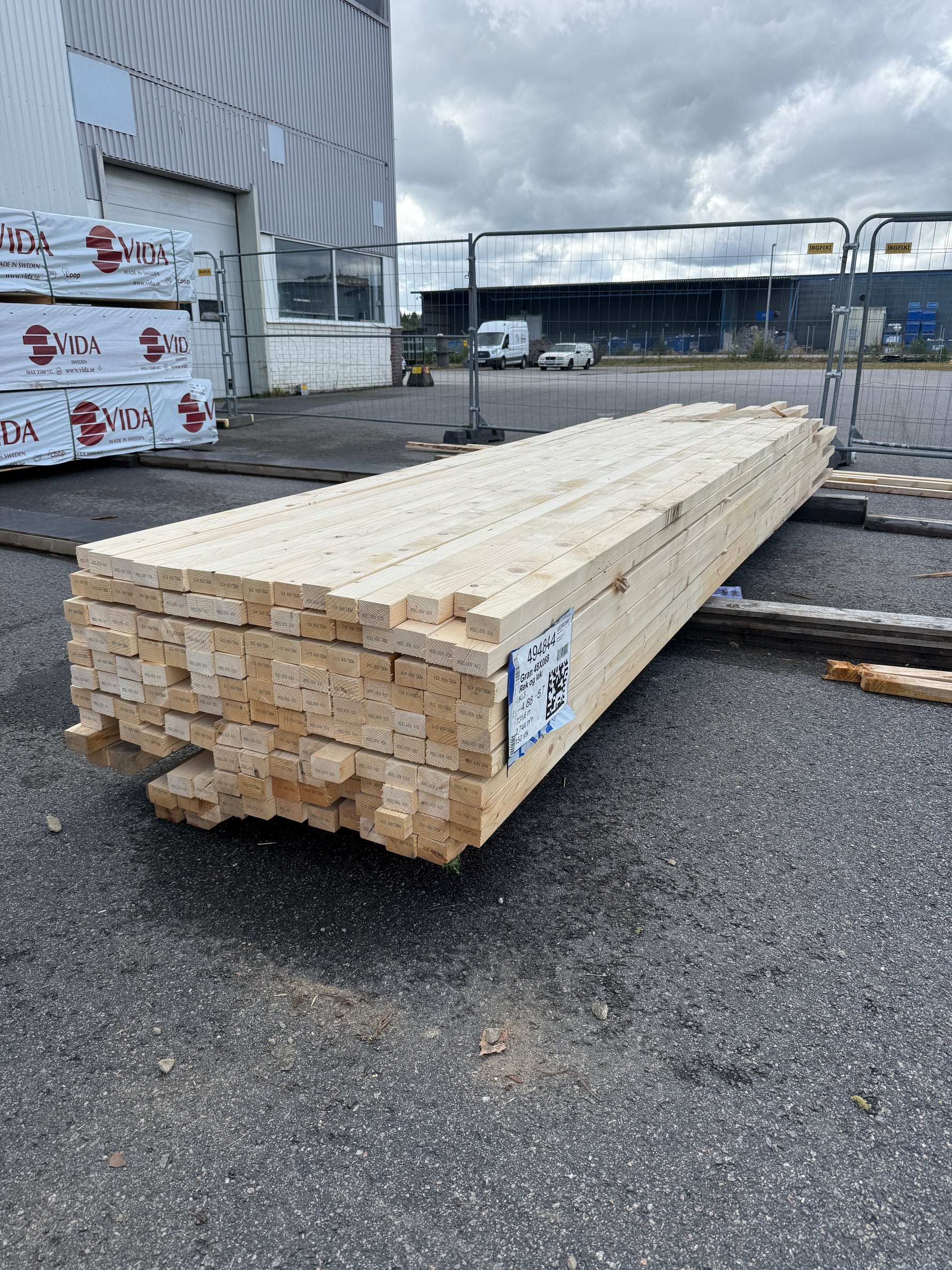 Paket Reglar 48x68mm (3,80-5,70m) 150st Gran