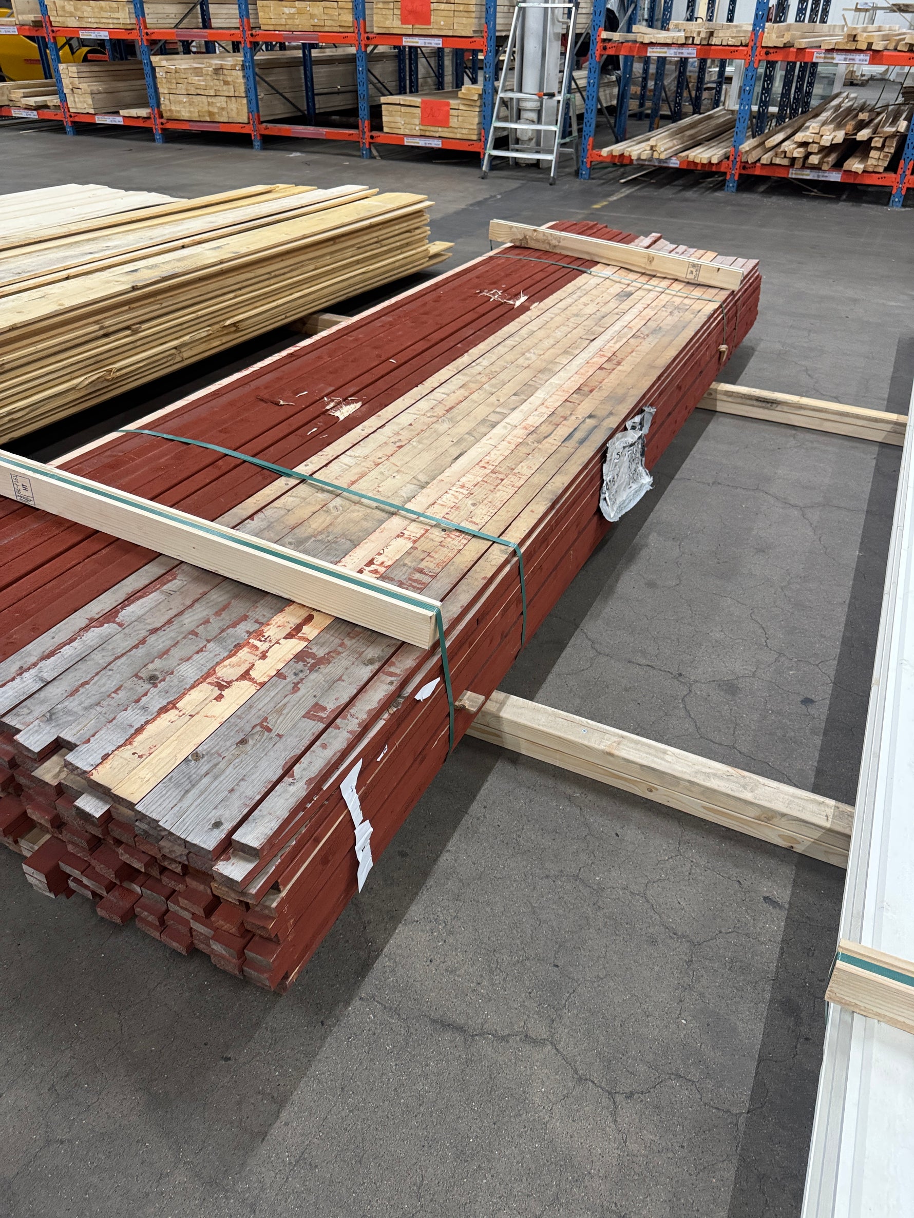 Paket Finsågad Läkt 22x45mm 3,60m – 290 st Röd