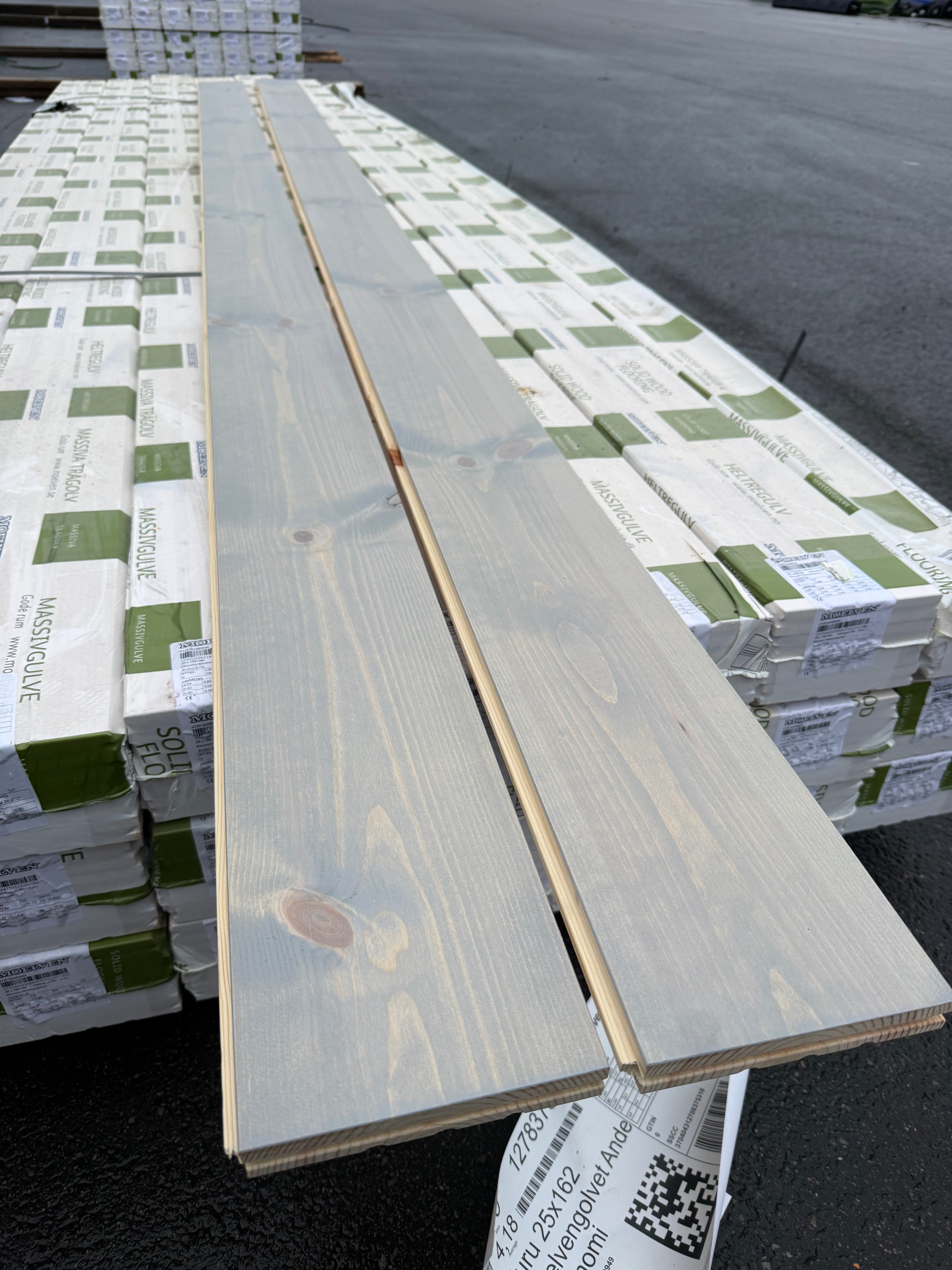 Golv Ekonomi 25x162mm- Furu (Moelven-Andes)