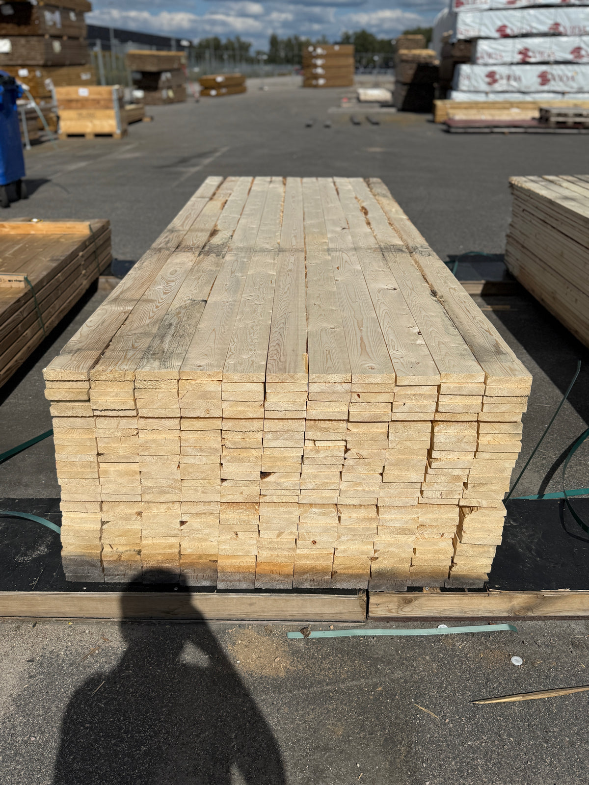Paket Ohyvlade Brädor 22×95 mm – 3,00 m – 275 st