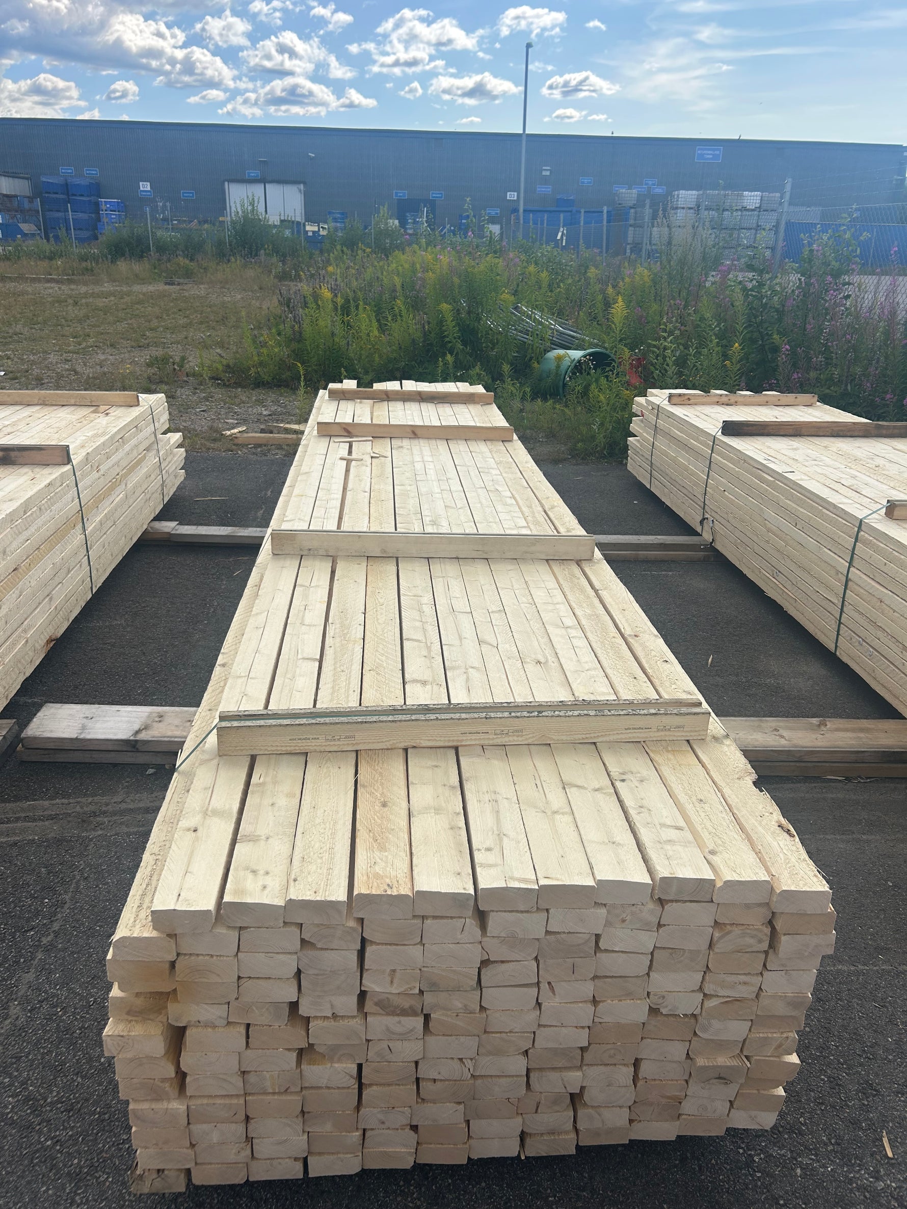 Paket Reglar 45x90mm 4,20-5,40m 143st Ohyvlat