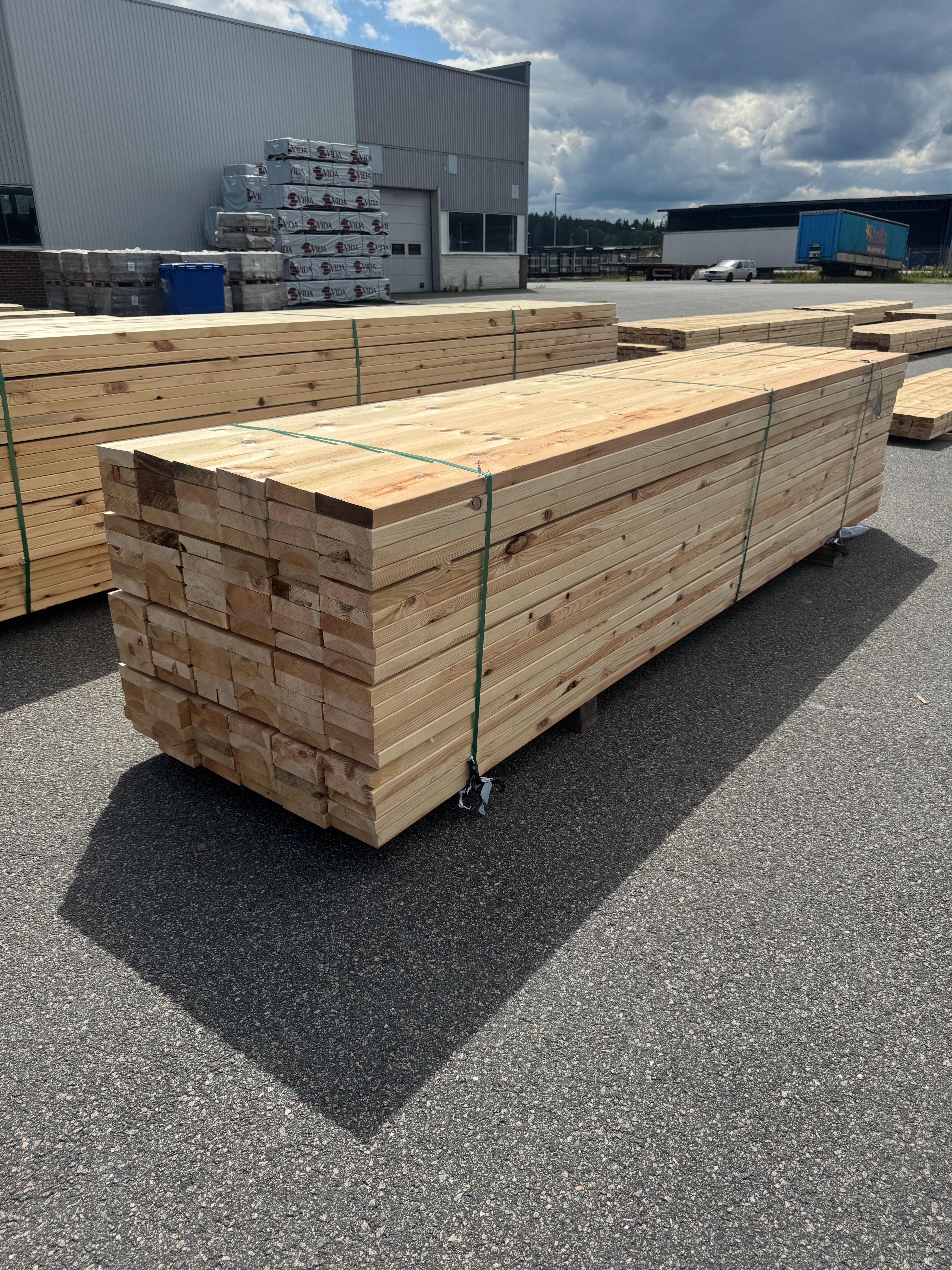 Paket Reglar 45x170 – 114 st (4,20 m, furu)