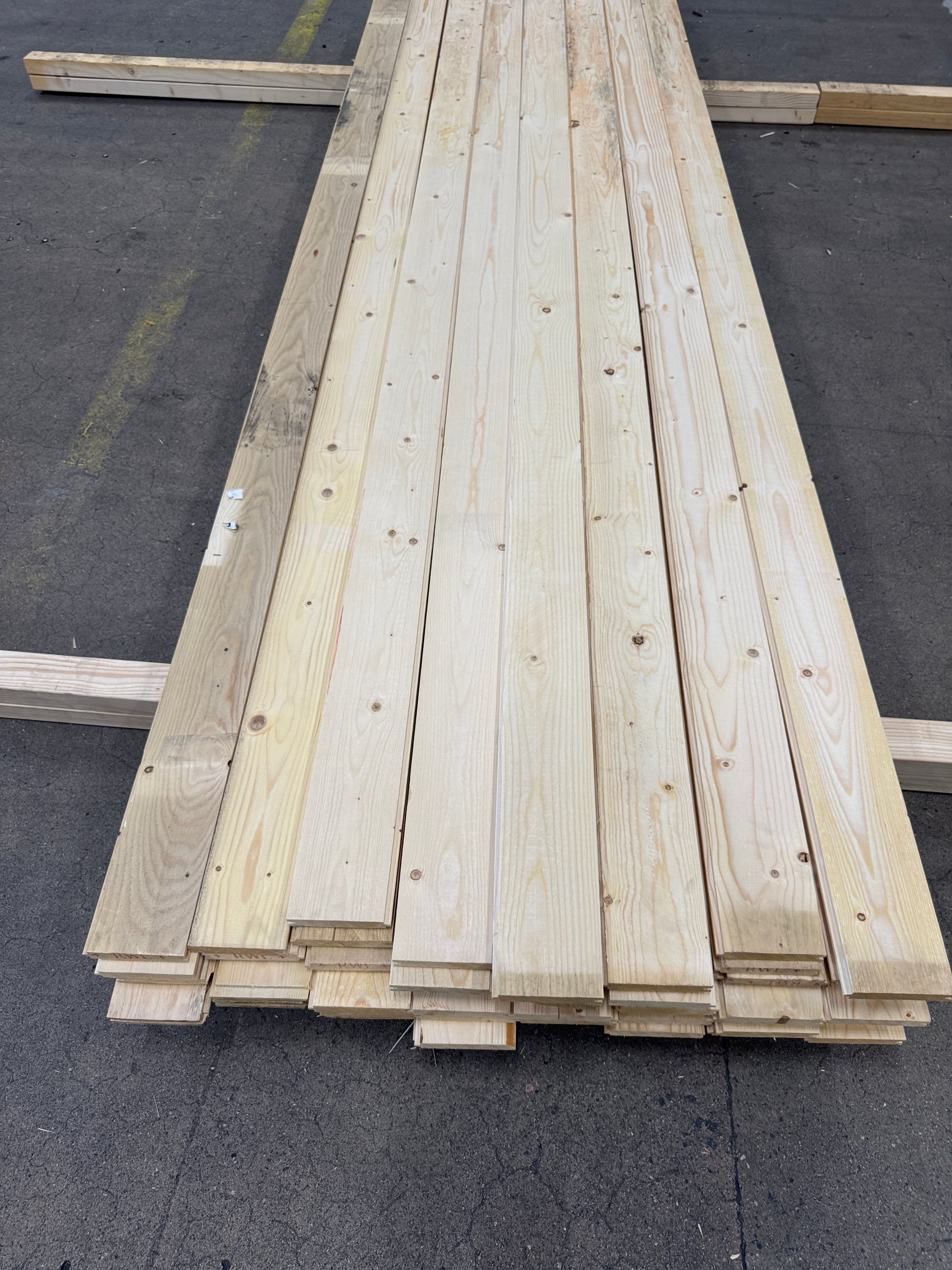 Paket Utsorterad Råspont 20x120mm 3,00–3,30m – 54 st
