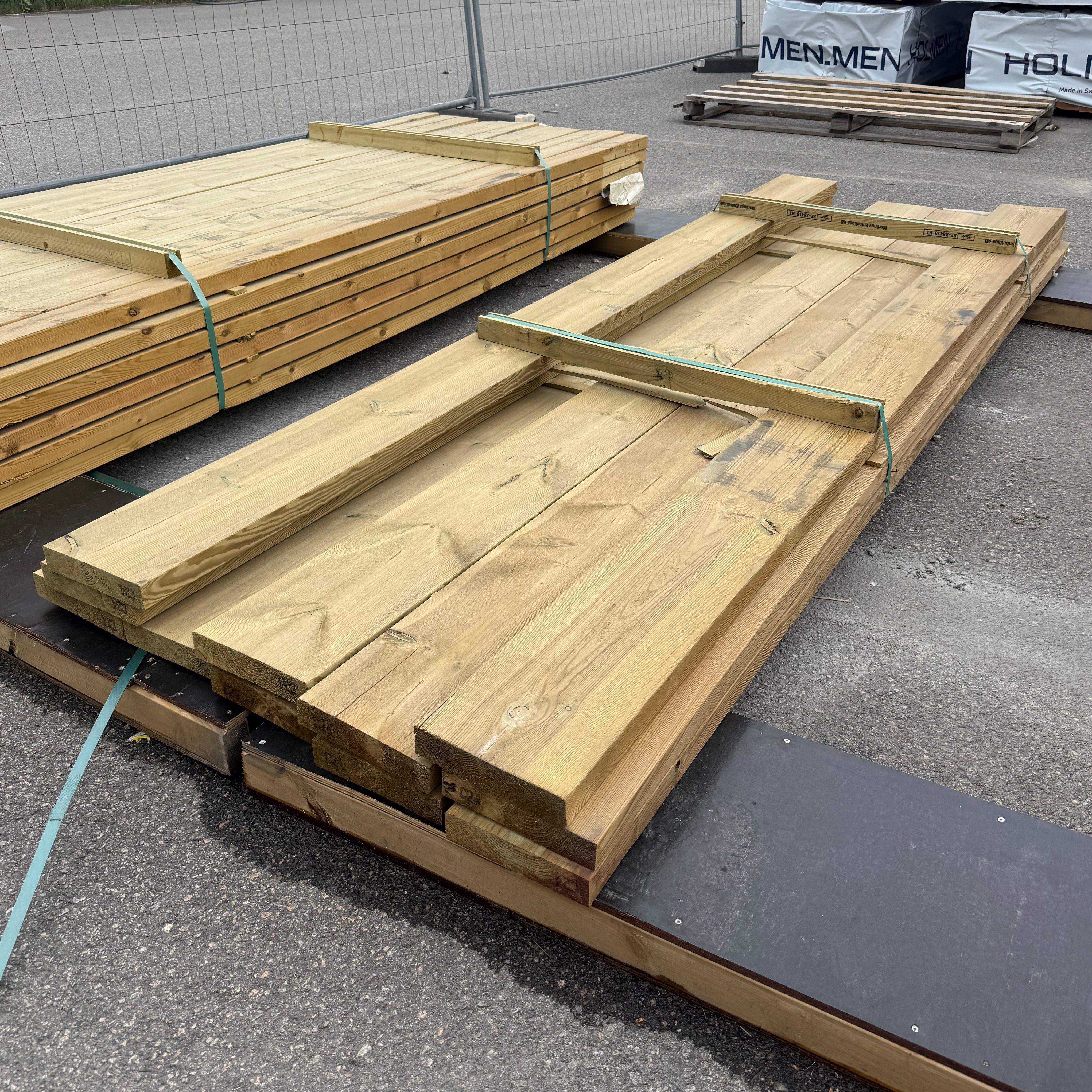 Paket Tryckimpregnerade Reglar 45x220mm 3.30m 11st (NTR A)