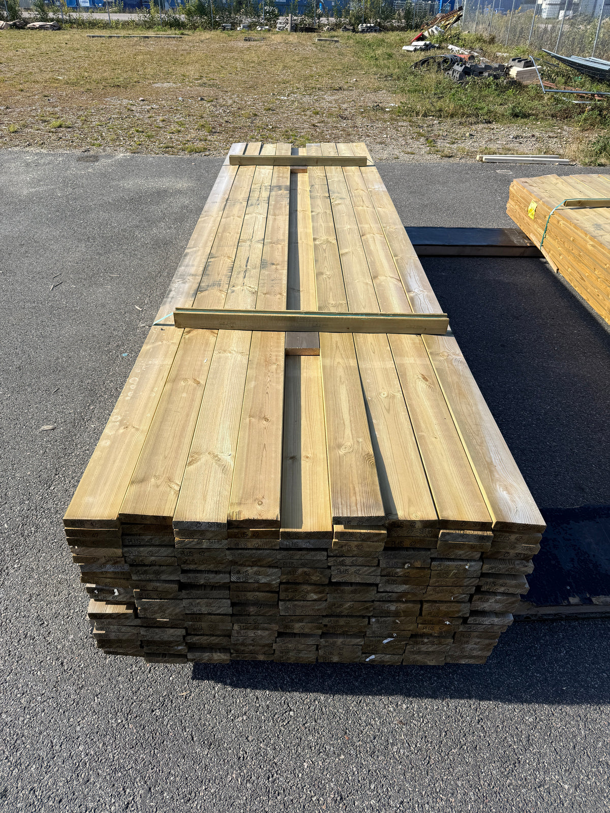 Paket Tryckimpregnerad Trall 28x120mm 4,20m 170st- Väderbitet