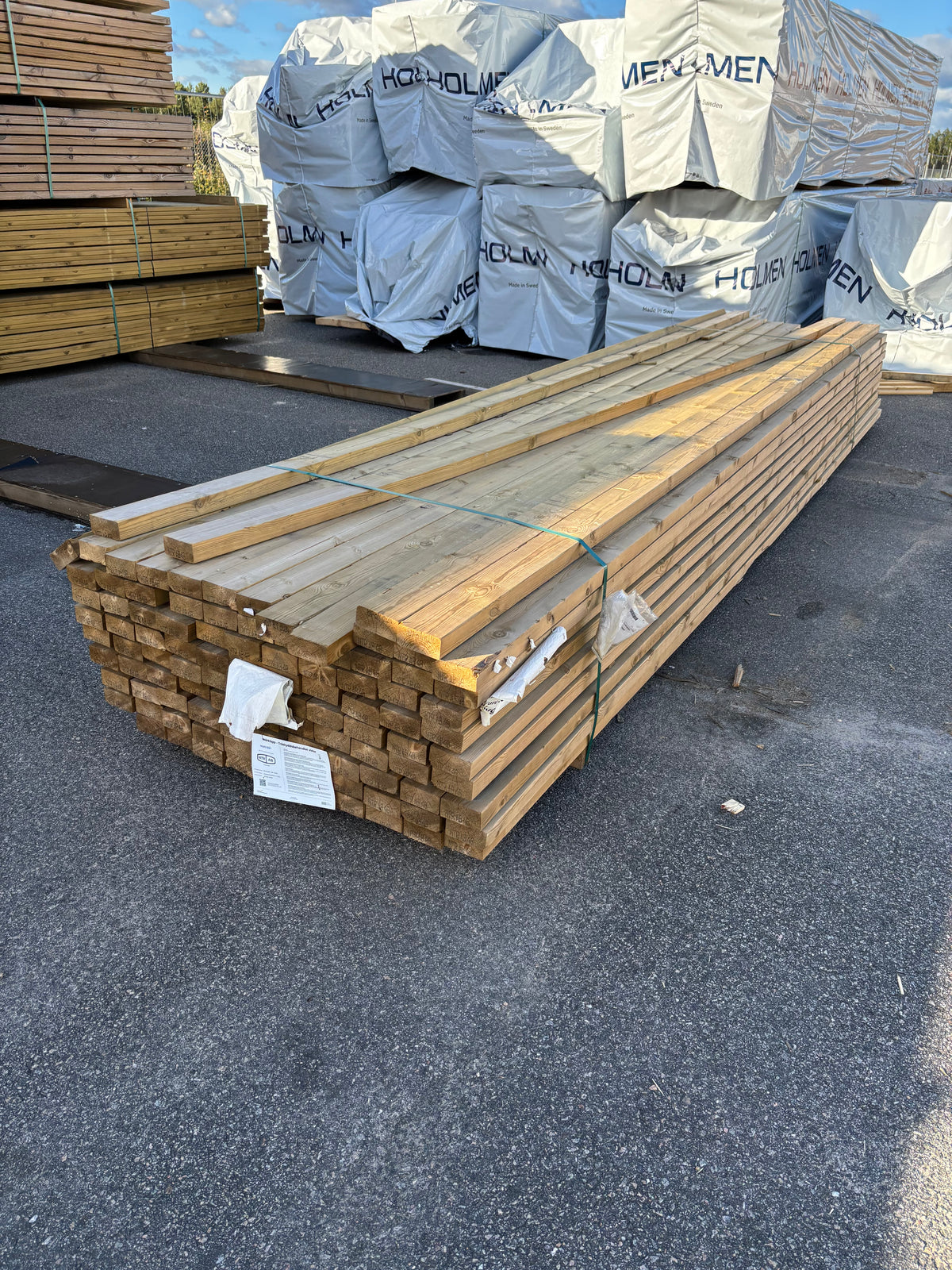 Paket Tryckimpregnerade Reglar 45x95mm 4,80m NTR-AB C24, 103st