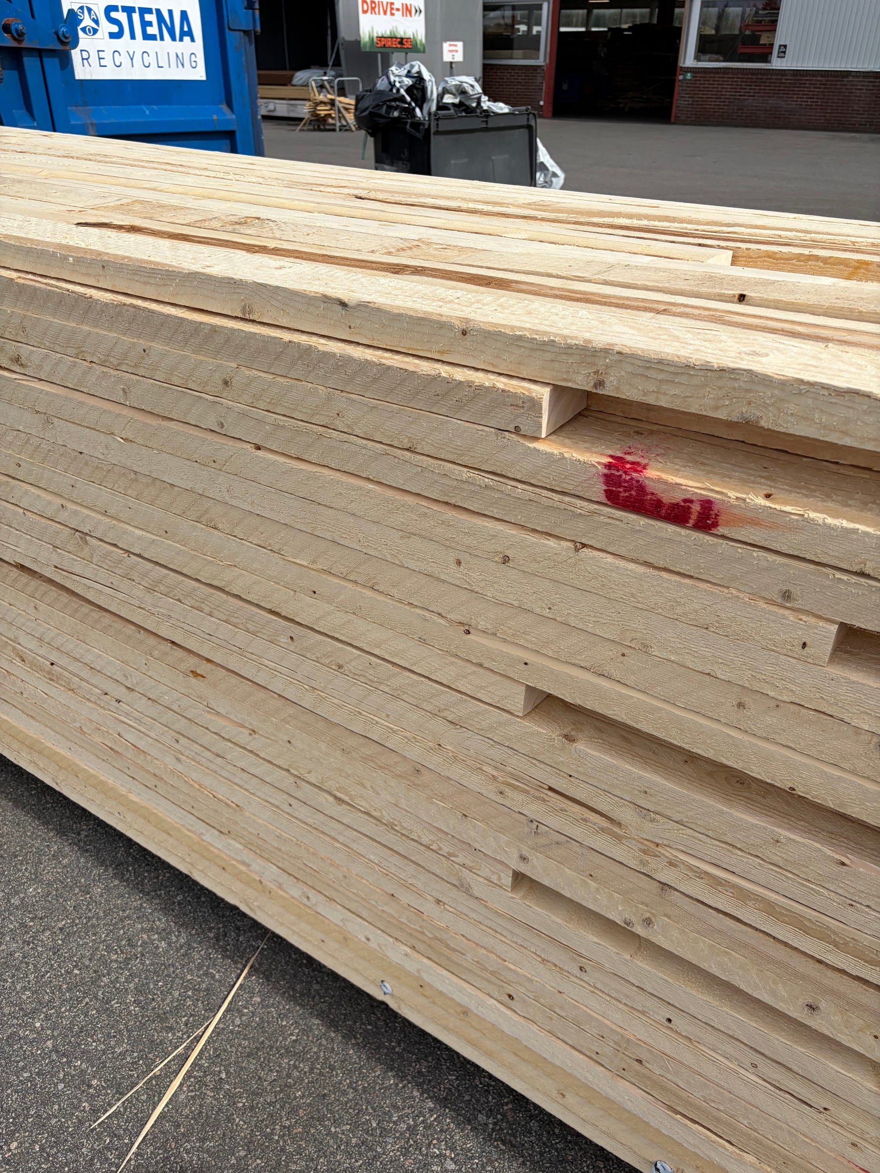 Paket Ohyvlade Reglar 45x90mm, 287st (2,7–3,9m)