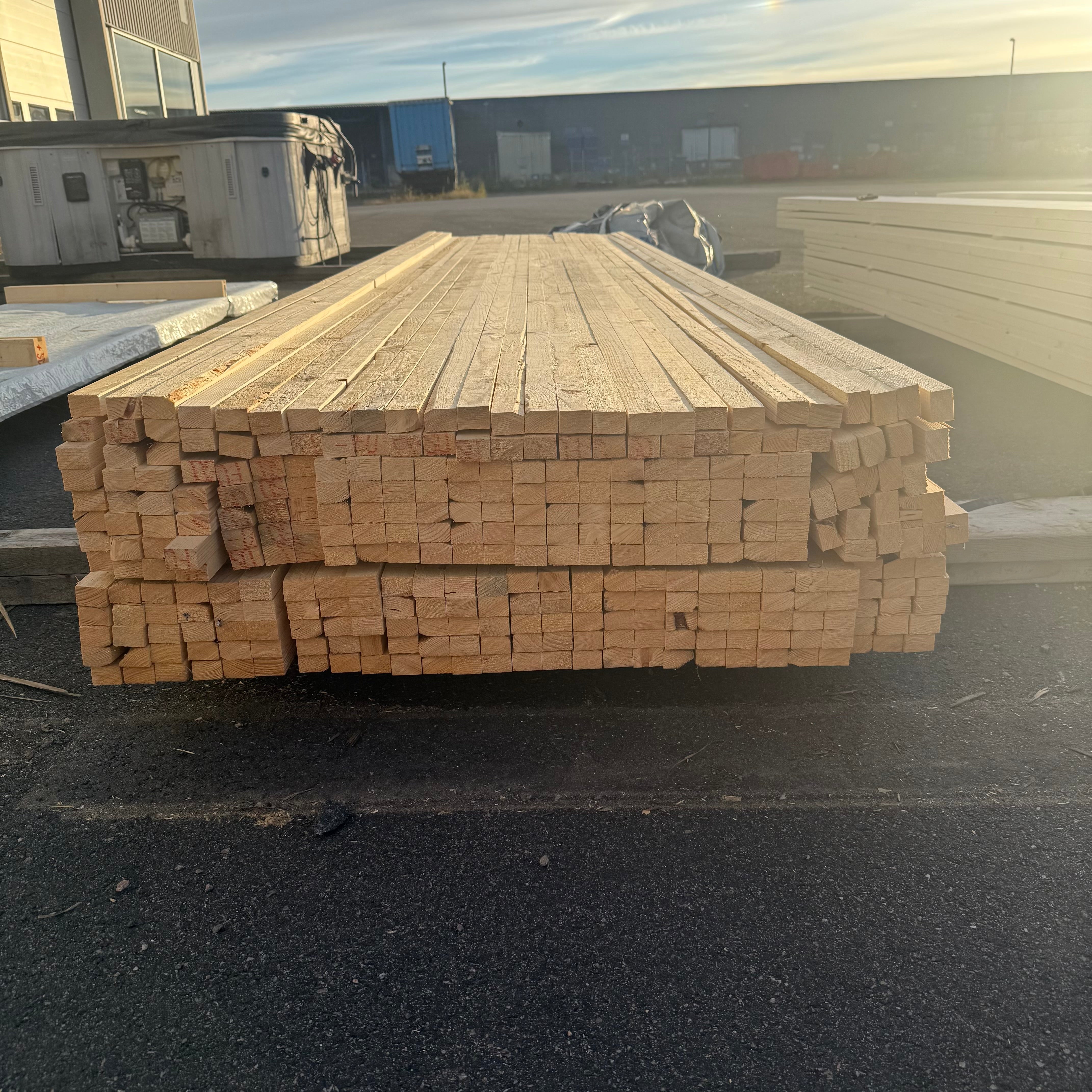 Paket Läkt 25x38mm – 351 st 3,90 m&nbsp;