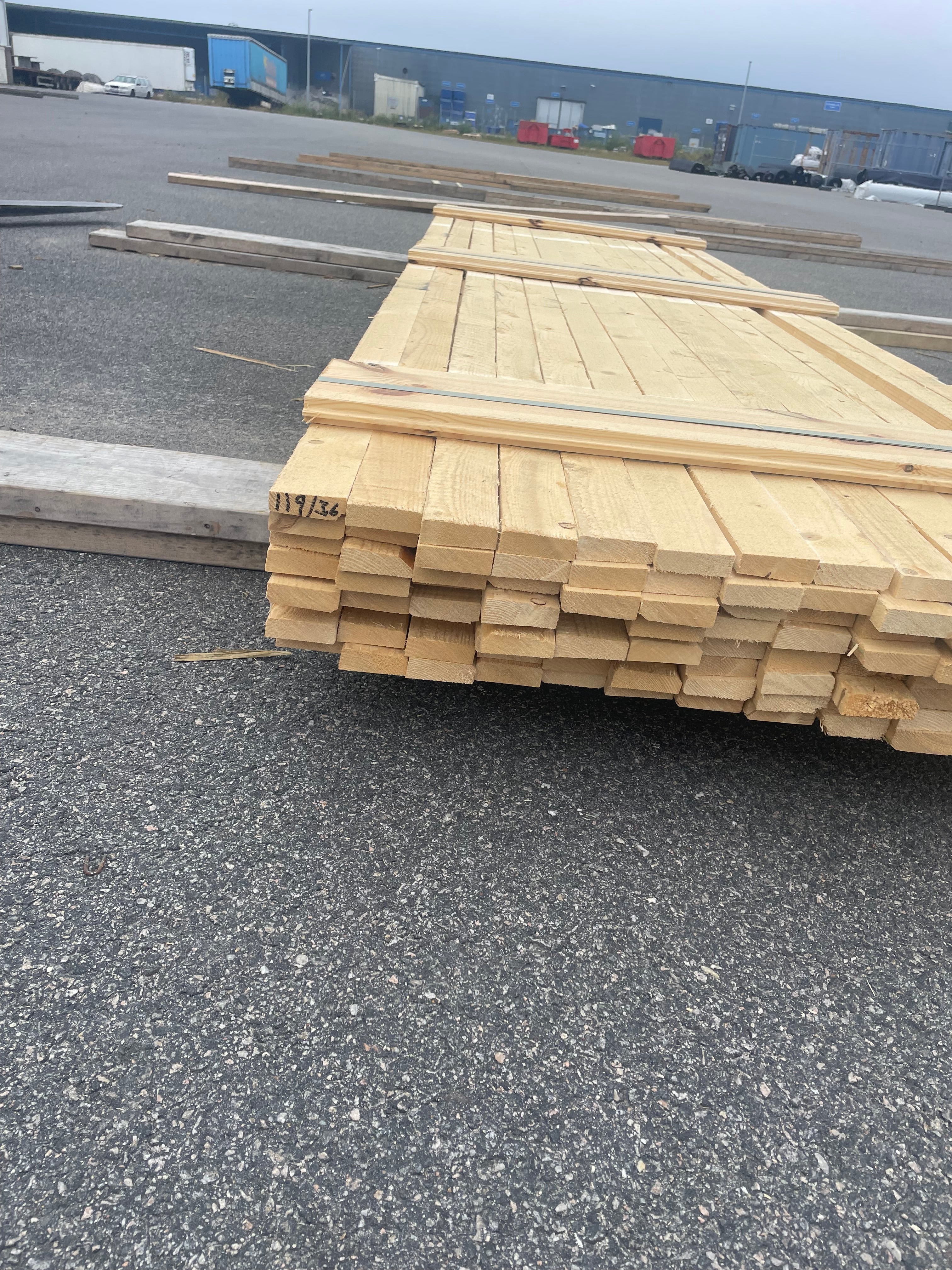 Paket med läkt 19x63