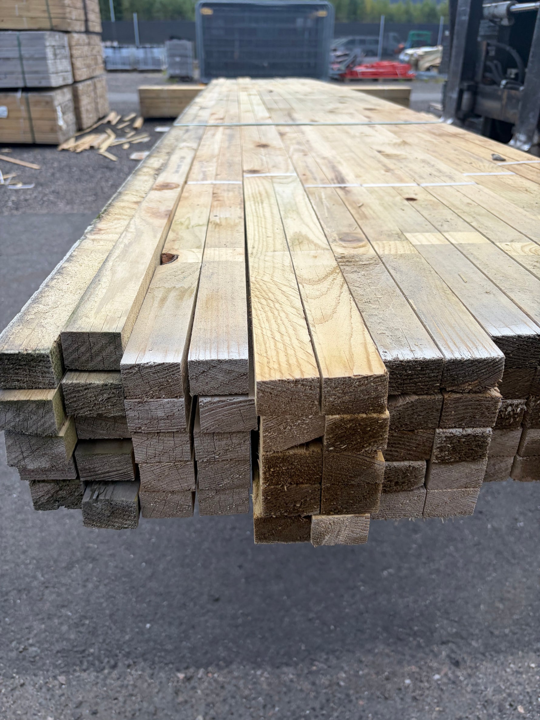 Paket Tryckimpregnerad Läkt 25x36mm, 3,6 m - 80 st