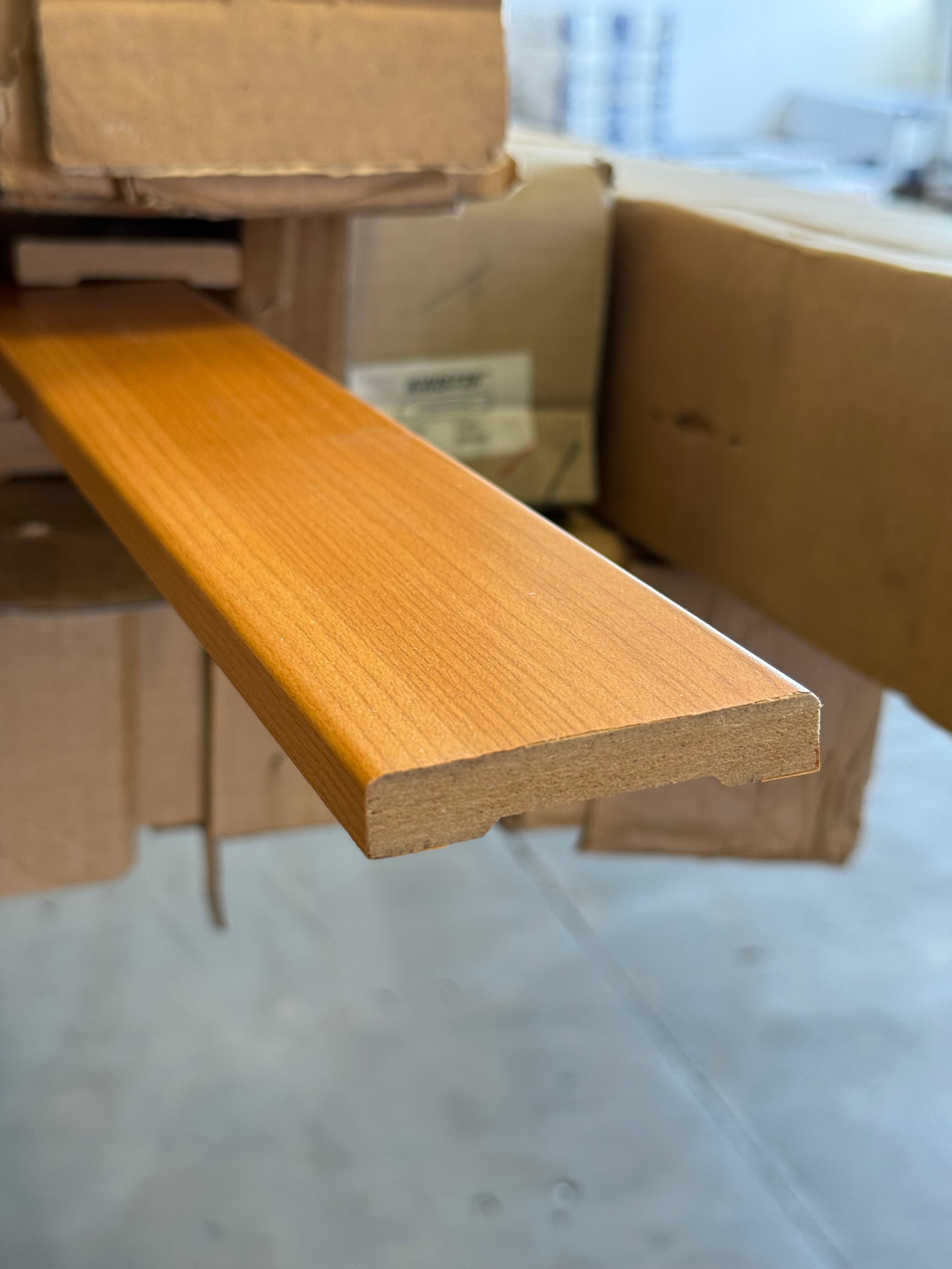 Paket Släta Foder 12x70mm- 2200mm 15st MDF Körsbär