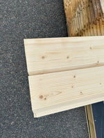 Paket Ytterpanel Enkelfas Fals 22x145mm 4.20m – 121st (Obehandlade)