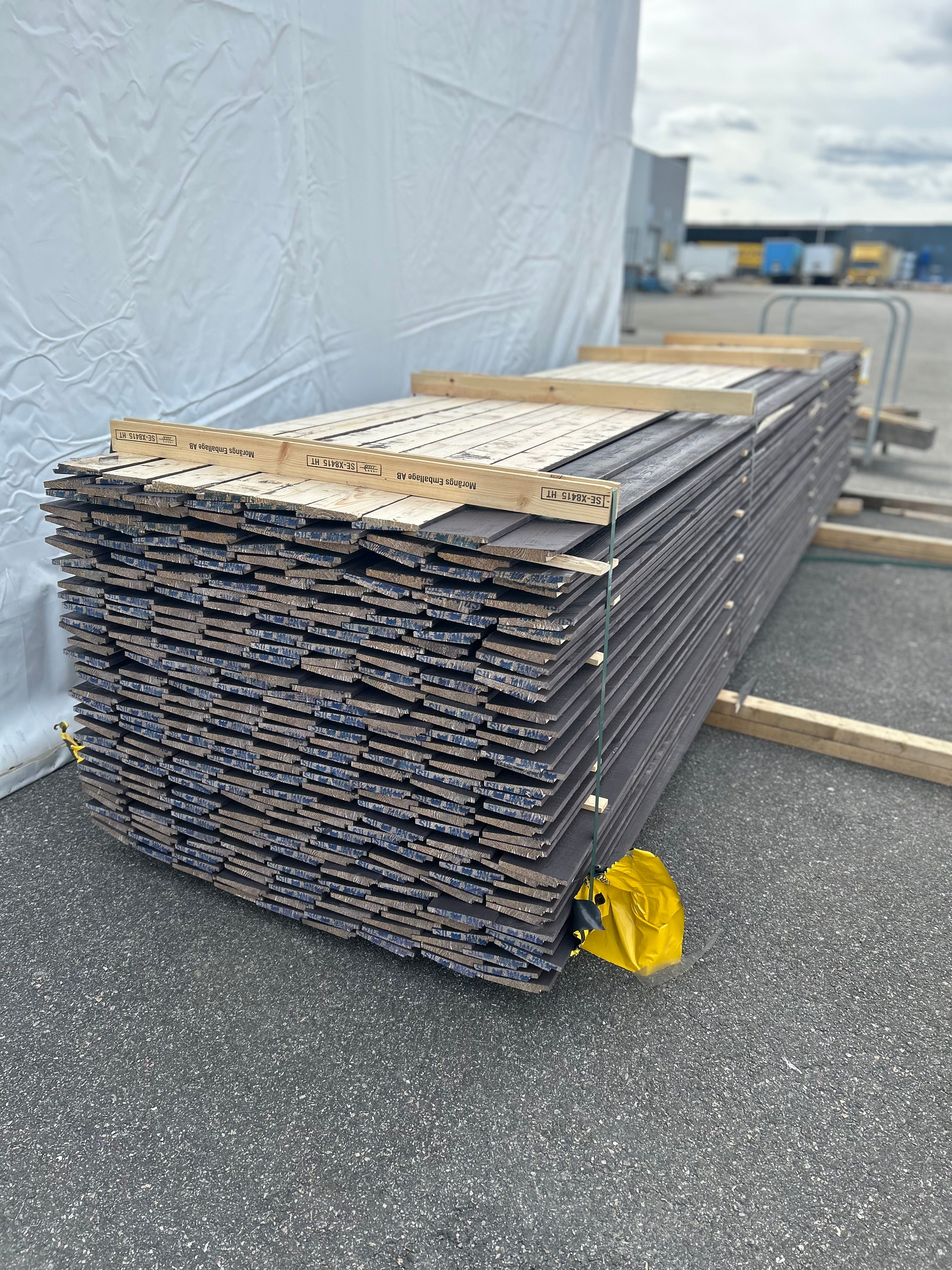 Paket Fjällpanel 22x120 mm – 288 st (4,80 m) REVOR