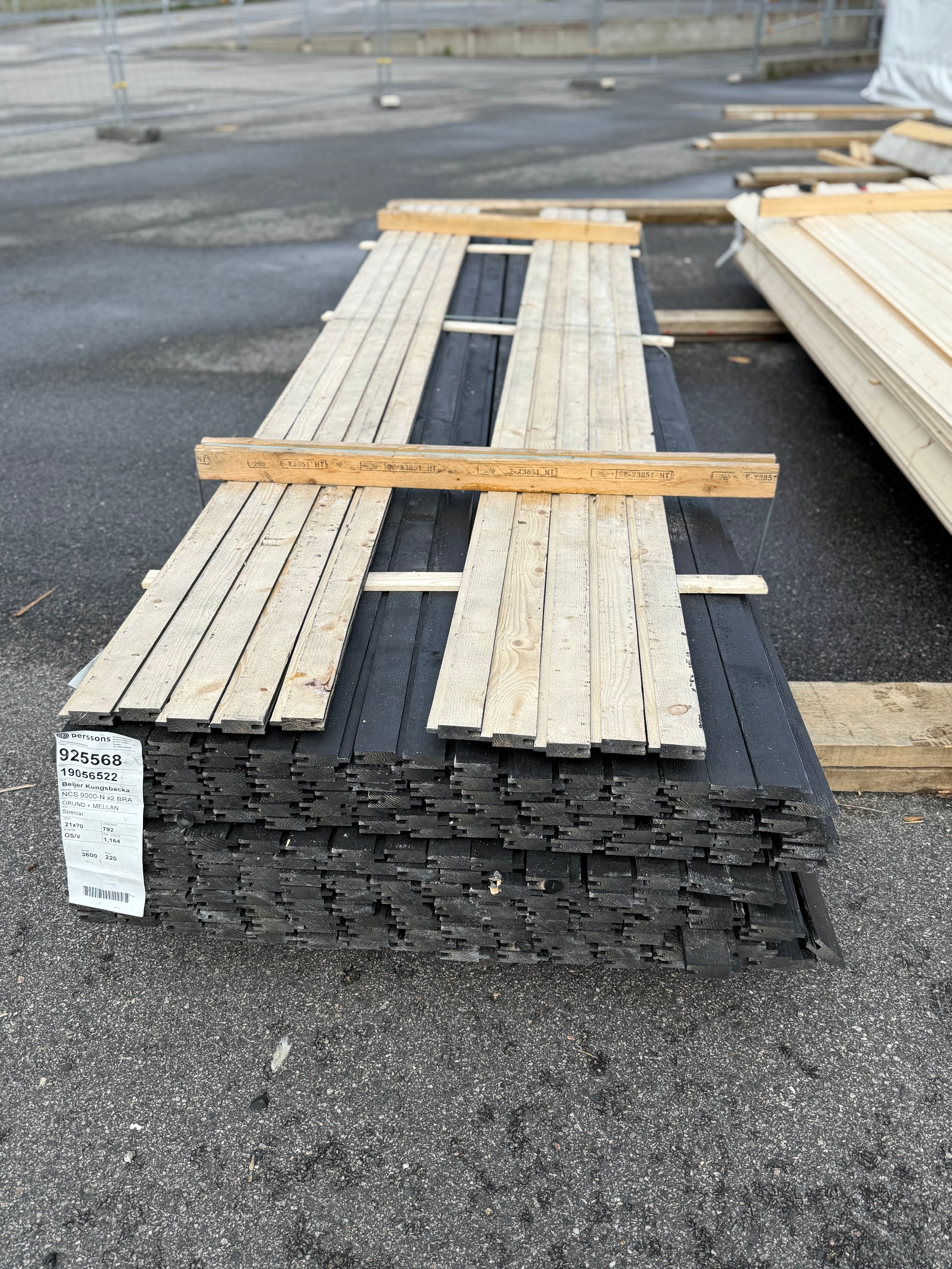 Paket Ytterpanel Special 21x70mm 3.60m 220st