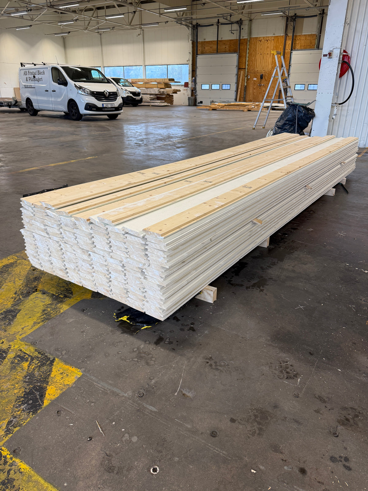Paket Dubbelfas Halvspont 22x120mm 4.20m 155st Mellanstruken