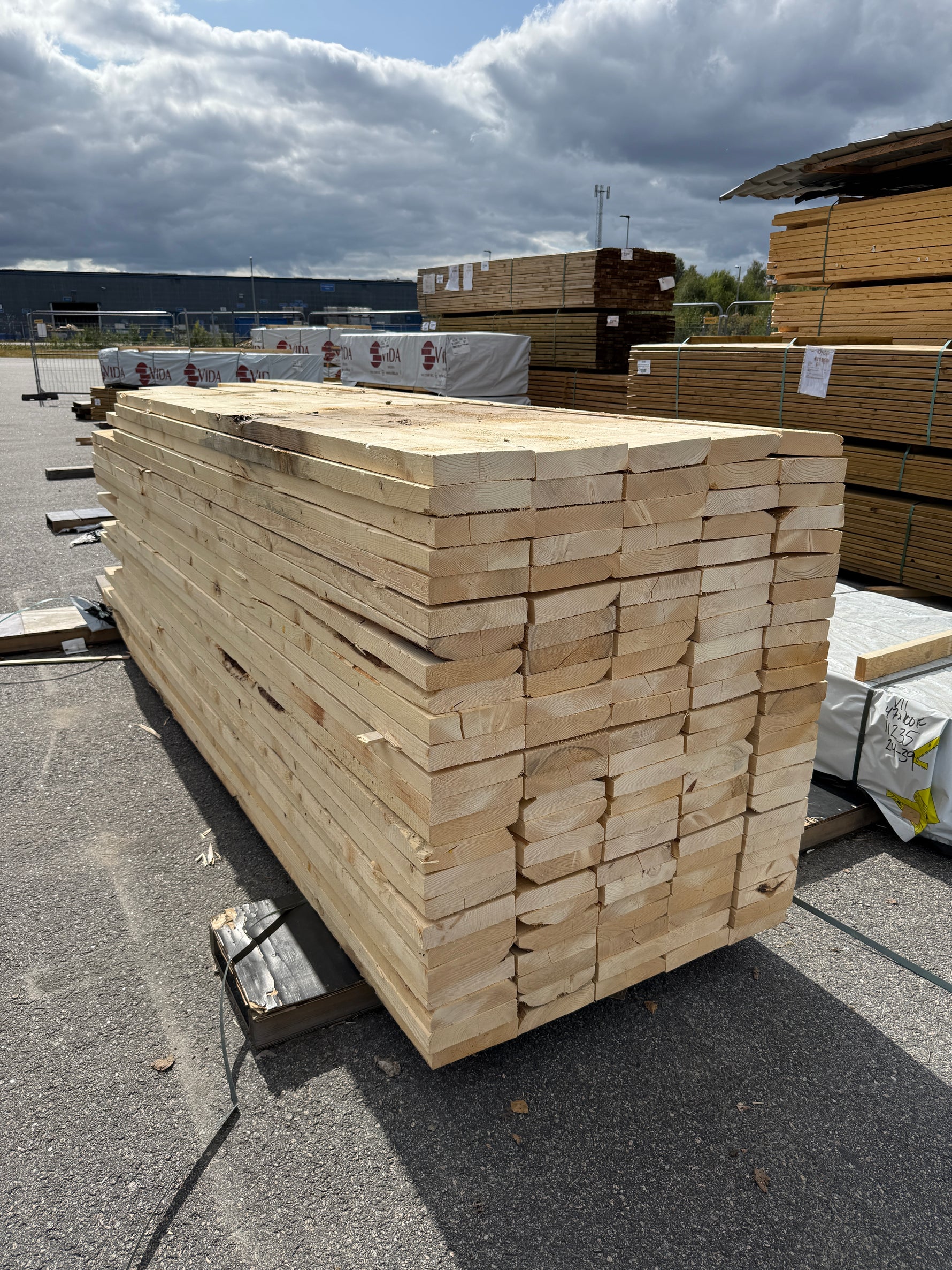 Paket Ohyvlade Reglar 47x200mm- 120st (3.0-3.90m)