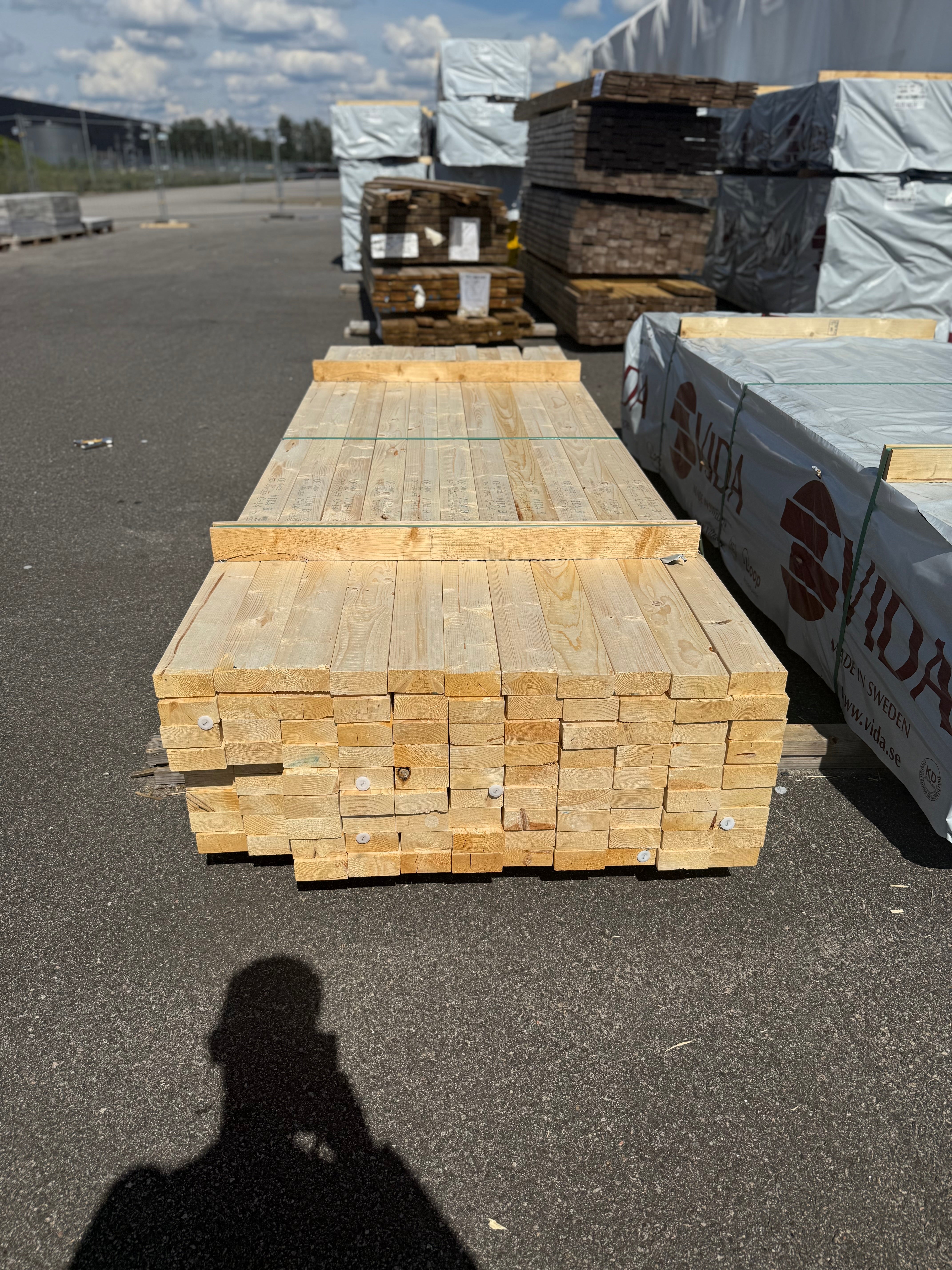 Paket Reglar 45x95mm- 3.0m 99st c14