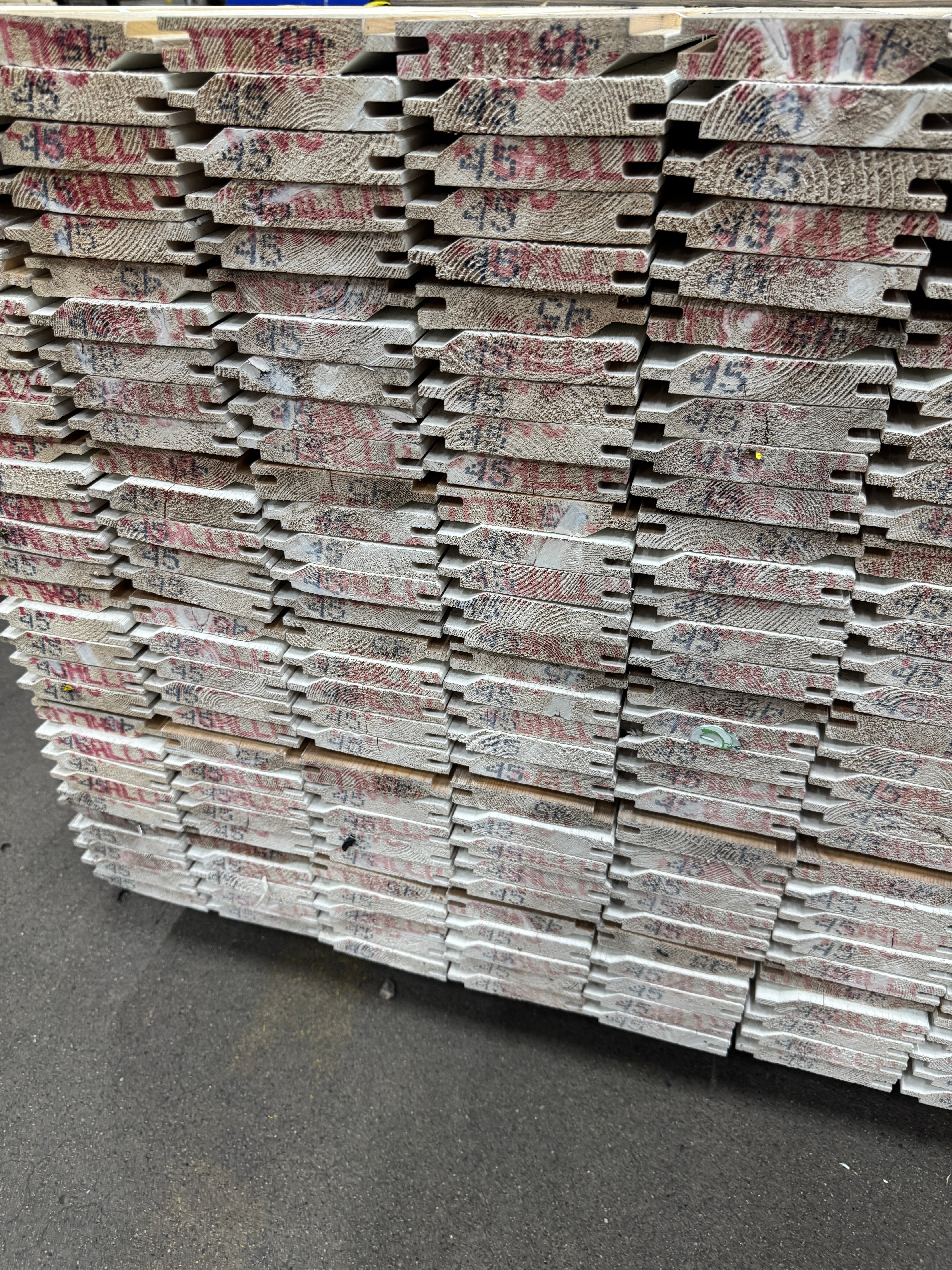 Paket Ytterpanel 22x120mm Vit – 270 st 4,50 m (enkelfasspont)