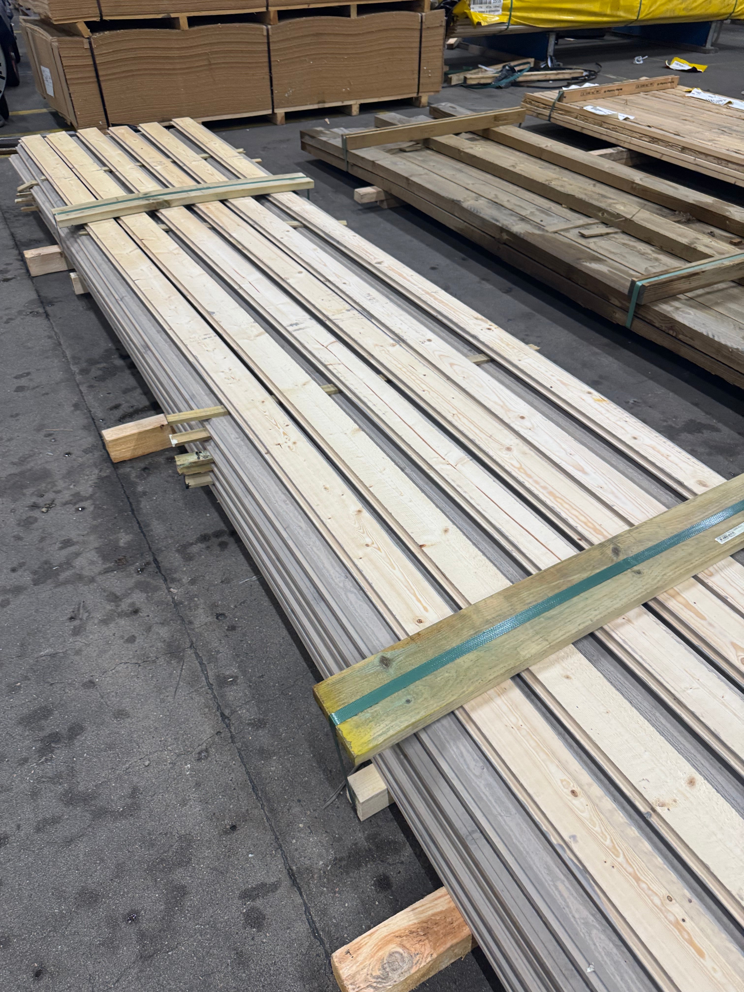 Paket Ytterpanel Dubbelfas 22x95mm – 60 st (4,50 m)