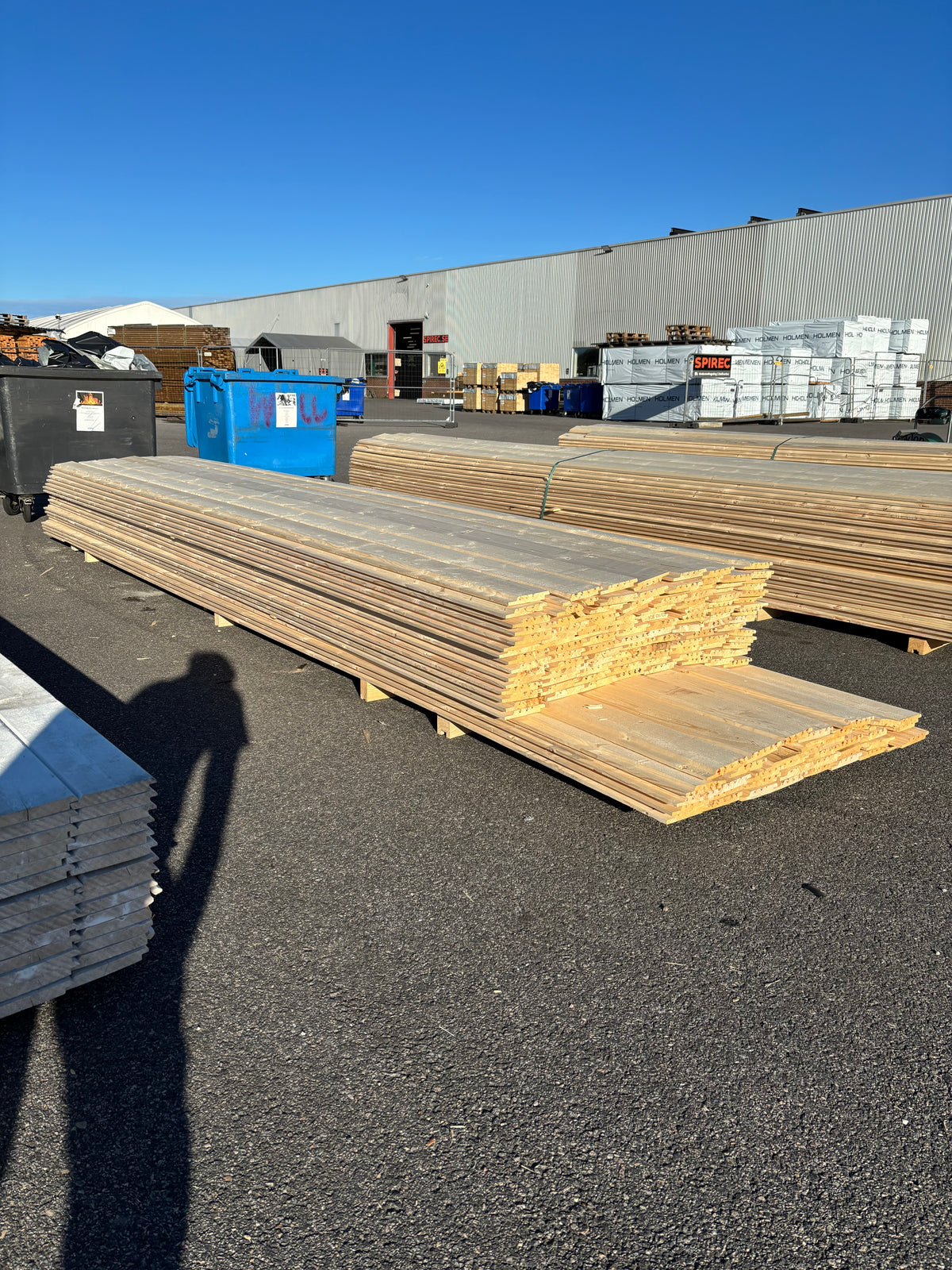 Paket Spårpanel 22x145mm 4,80–5,40m 151st (Andra Sortering)
