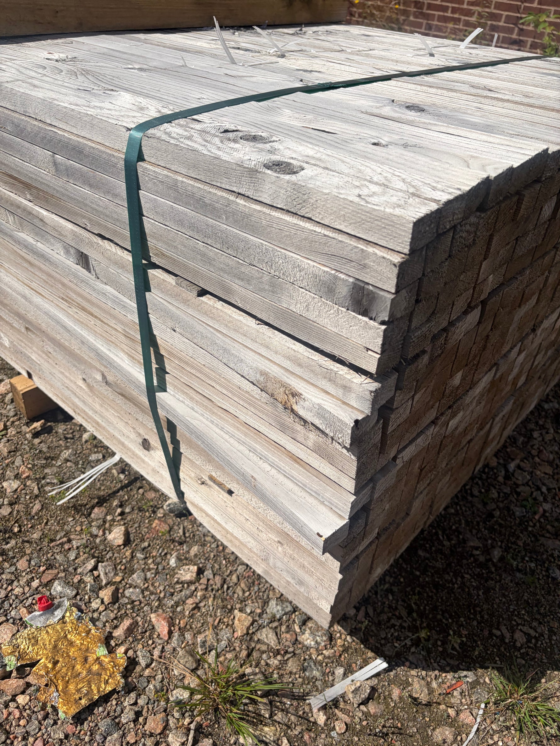 Paket Tryckimpregnerad Läkt 25x36mm, 3,6 m - 560 st