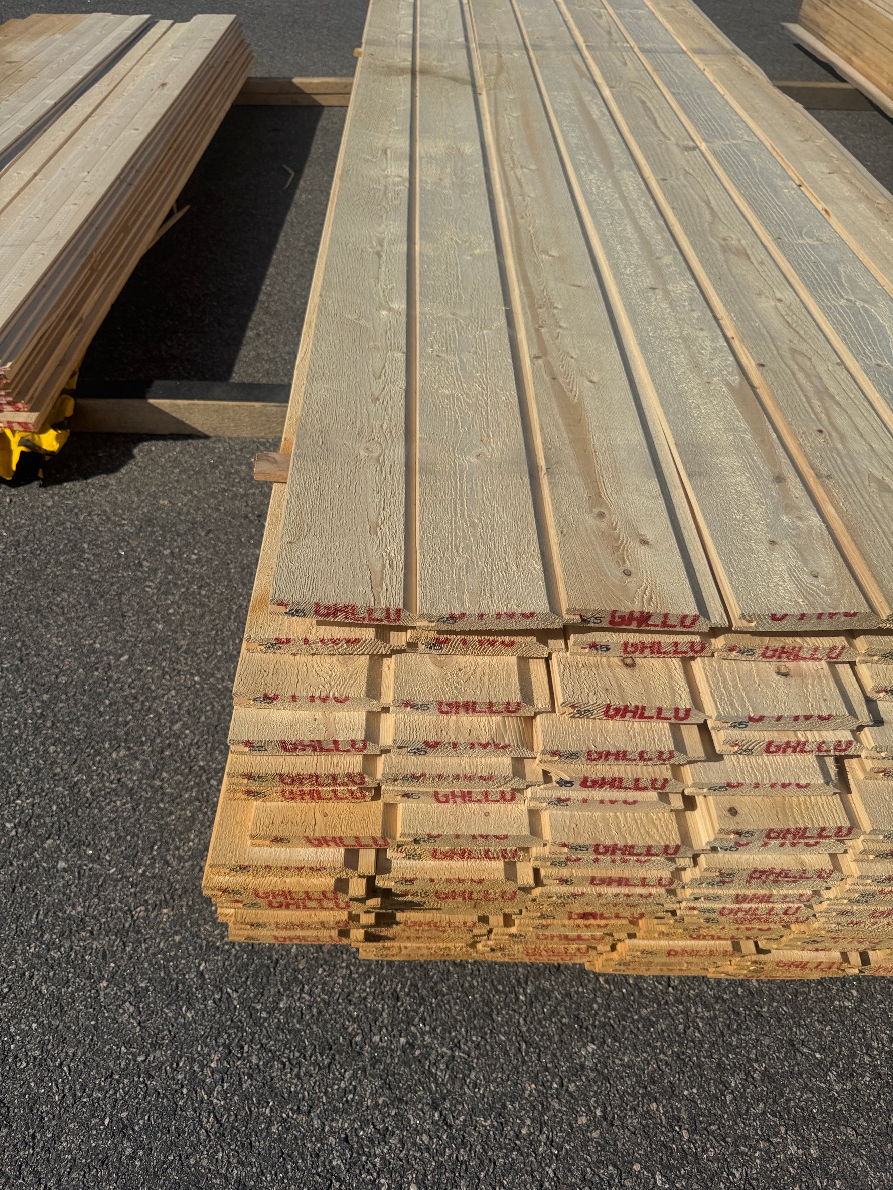 Paket Ytterpanel 22x145mm 4,50m 147st Obehandlad
