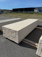Paket Ytterpanel Enkelfas Halvspont 22x120mm, 225st 3.60m Grundmålad Vit&nbsp;