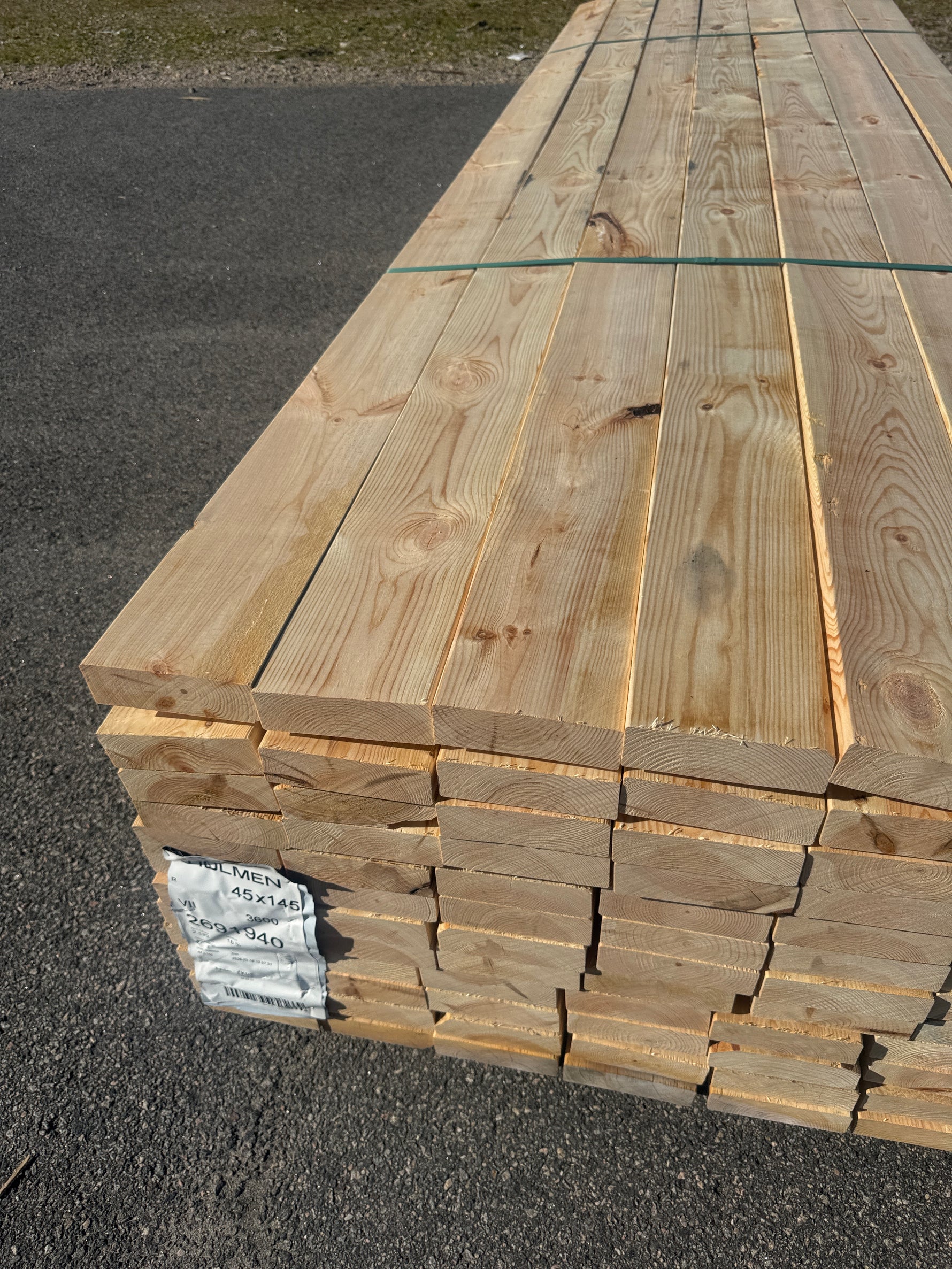 Paket Reglar 45x145mm 3,00-3,60m 84st