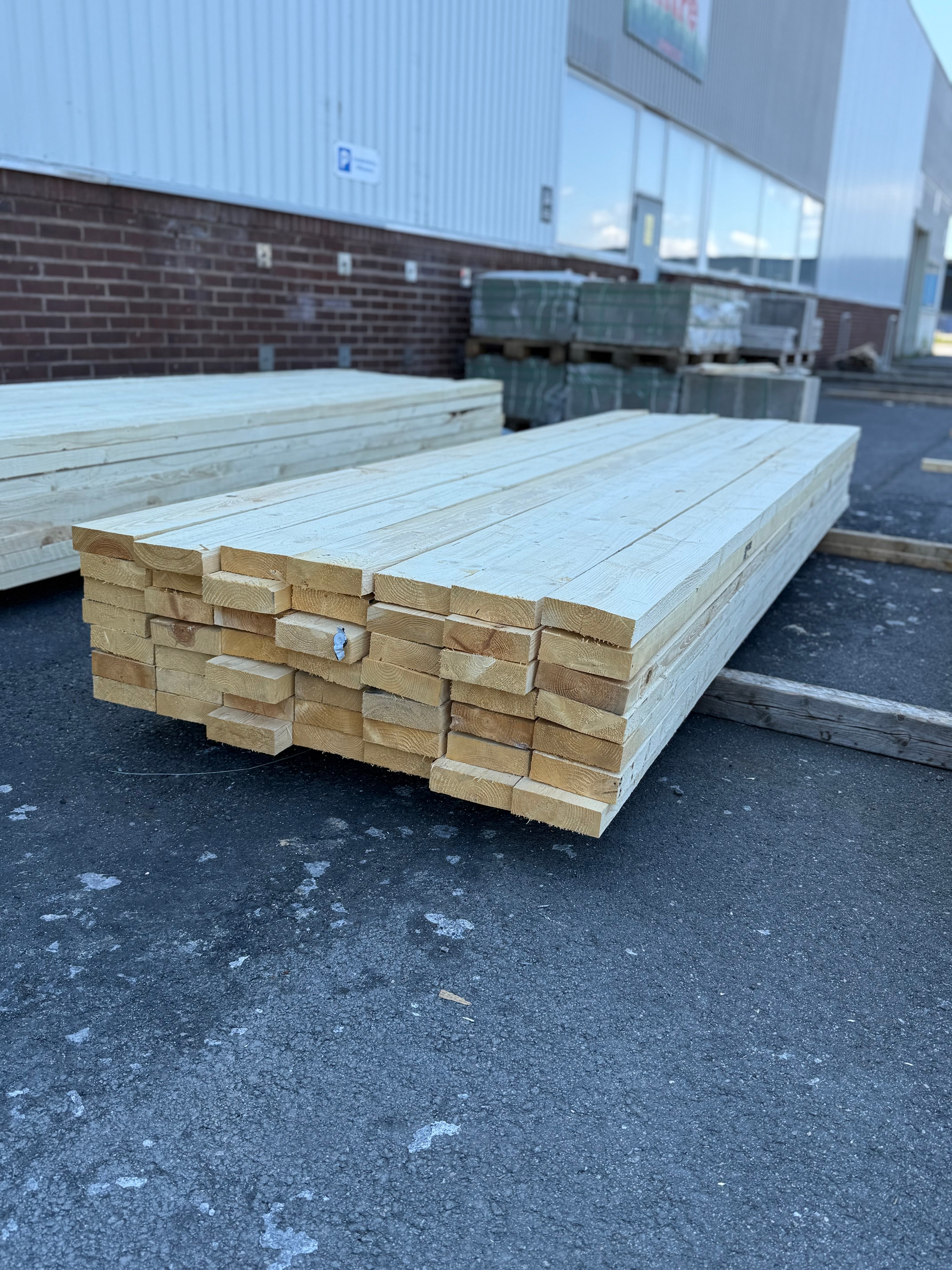 Paket ohyvlade Reglar 47x150, 3.60m- 49st
