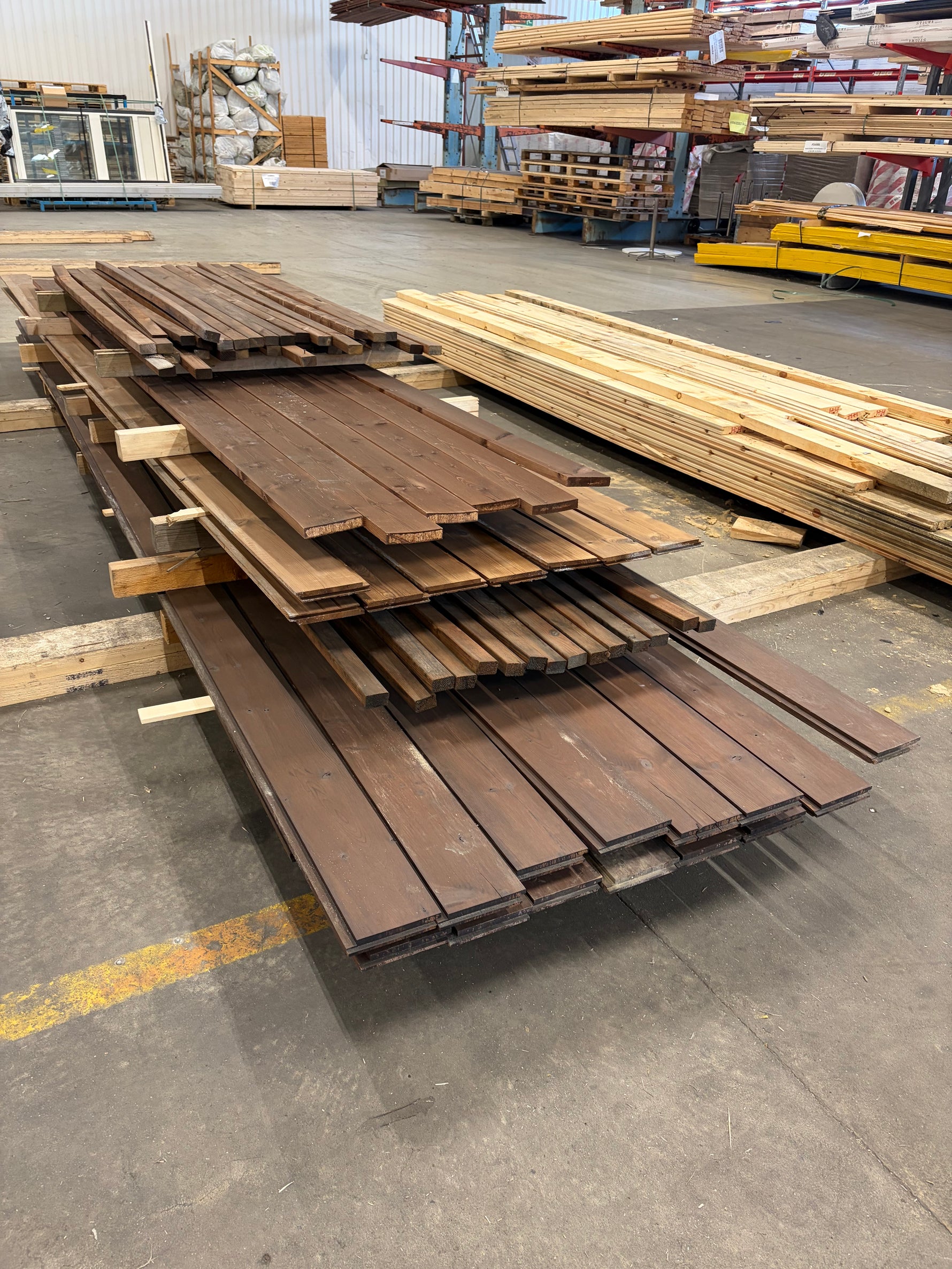Parti Thermowood – 75 st (blandade dimensioner och längder)