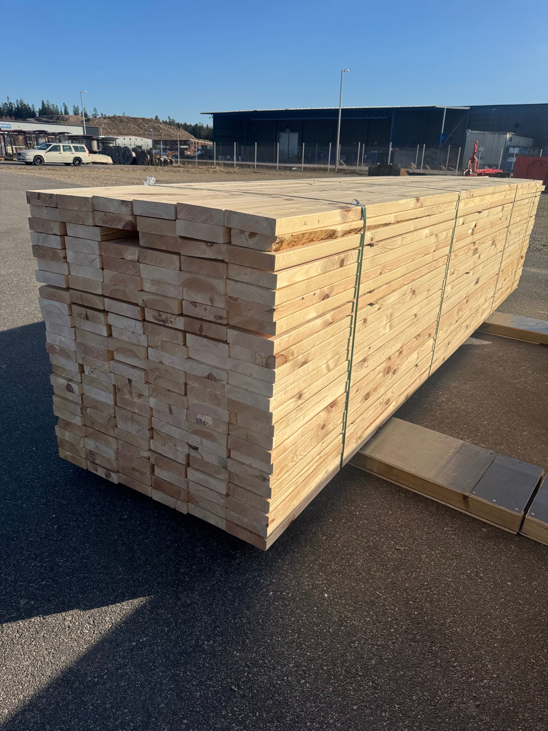 Paket Reglar 45x170 mm – 138 st (4,80 m, furu)