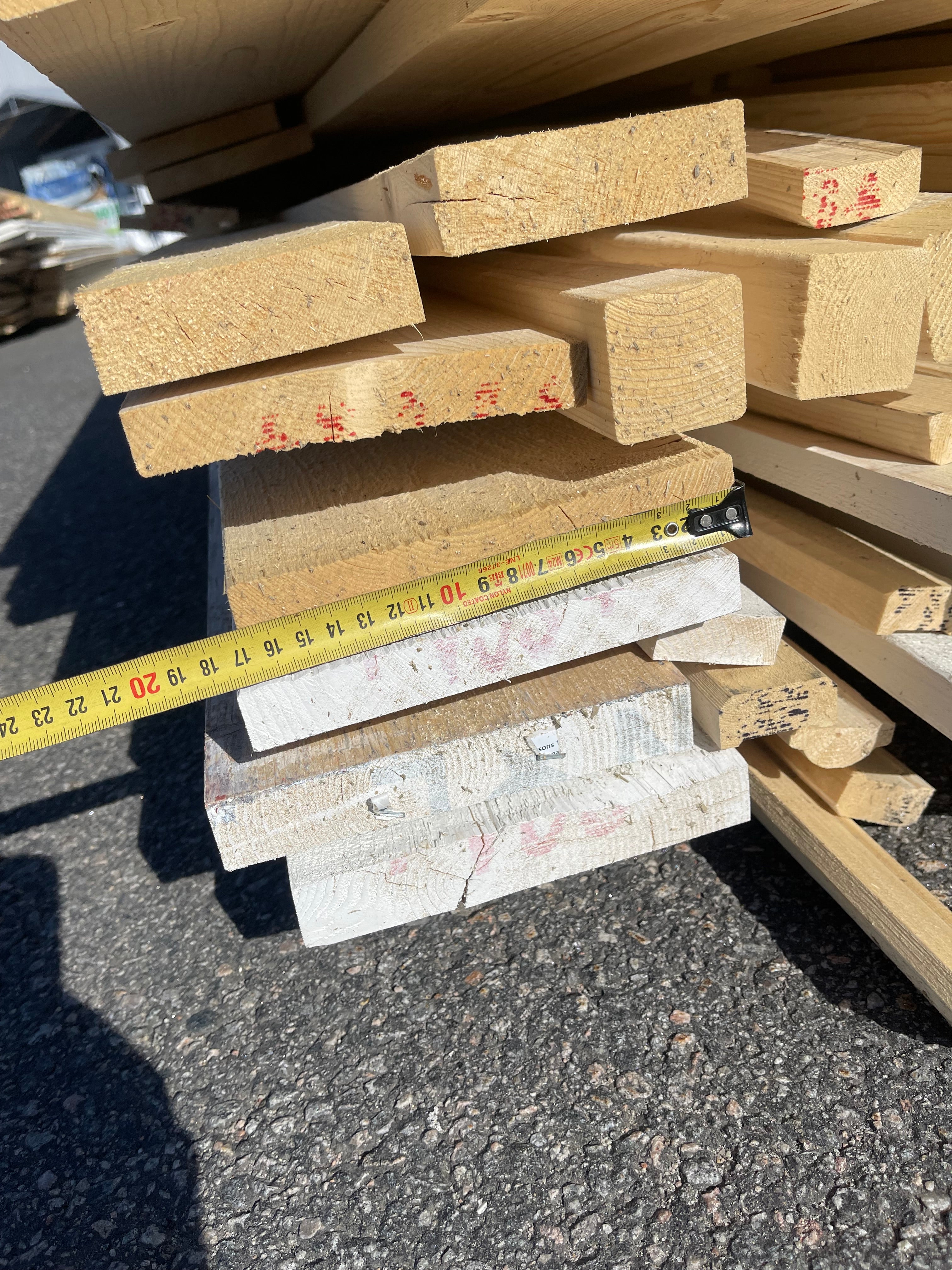 Paket Virke – Blandat Paket – Maxlängd 5,40 m